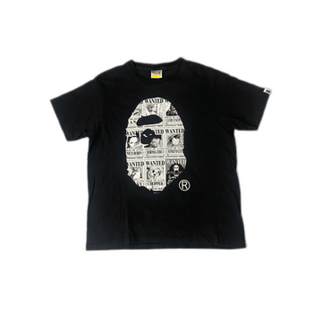 Black A Bathing Ape (BAPE) x One Piece Tee - M