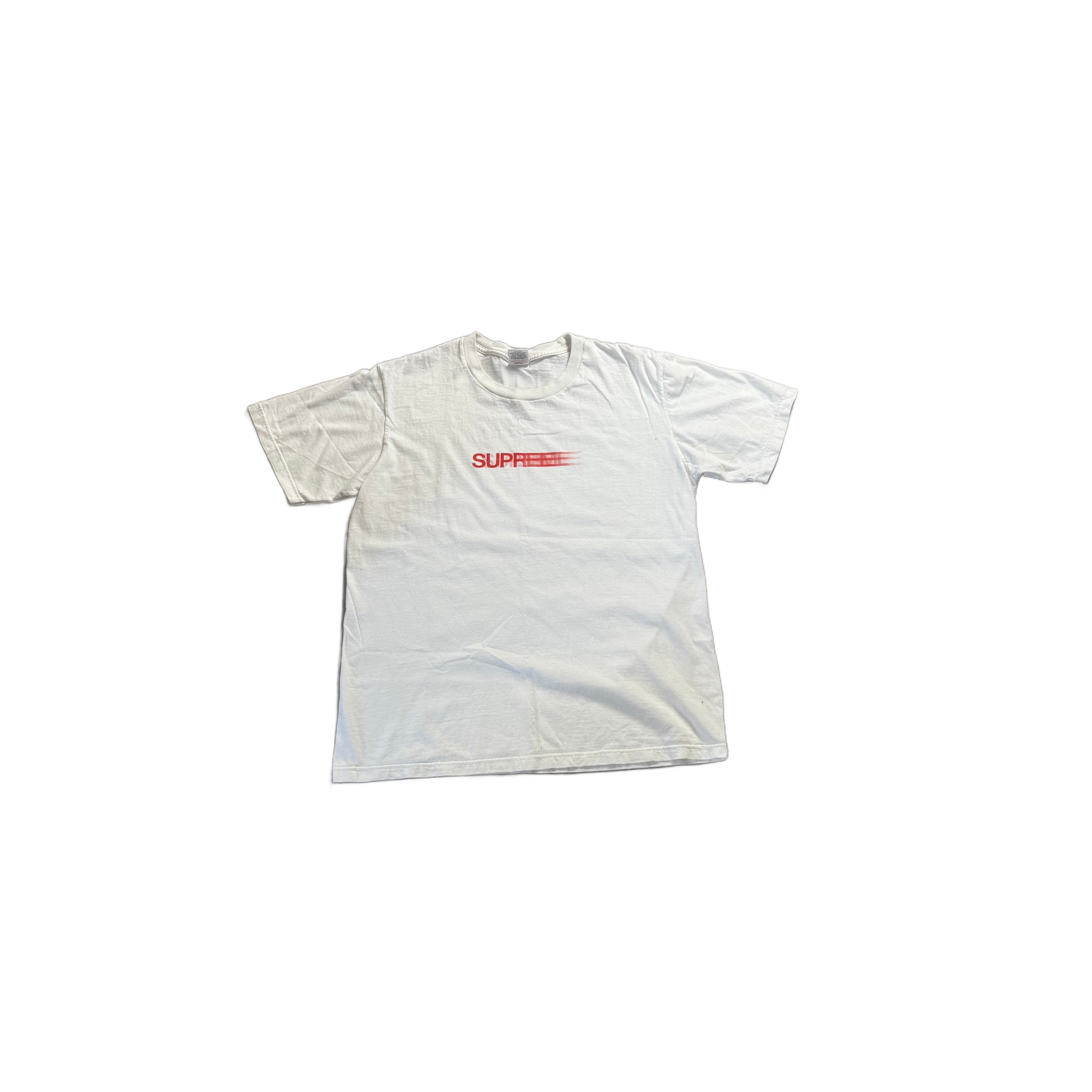 White Supreme Tee - M