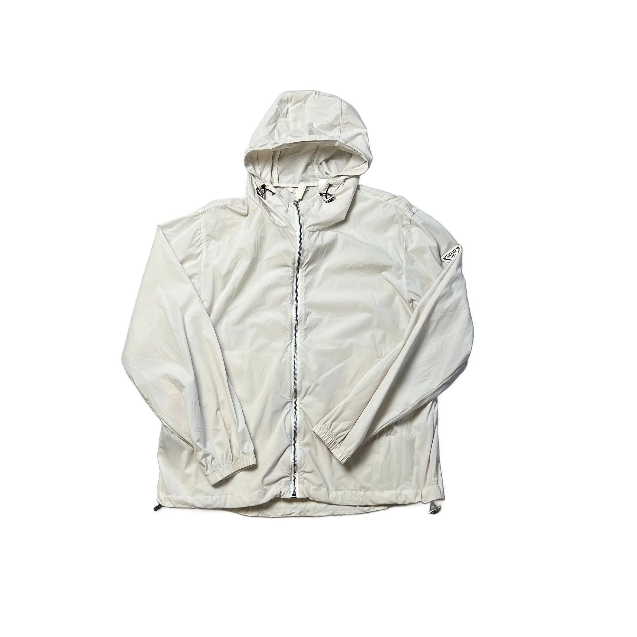 Vintage White Prada Jacket - XL