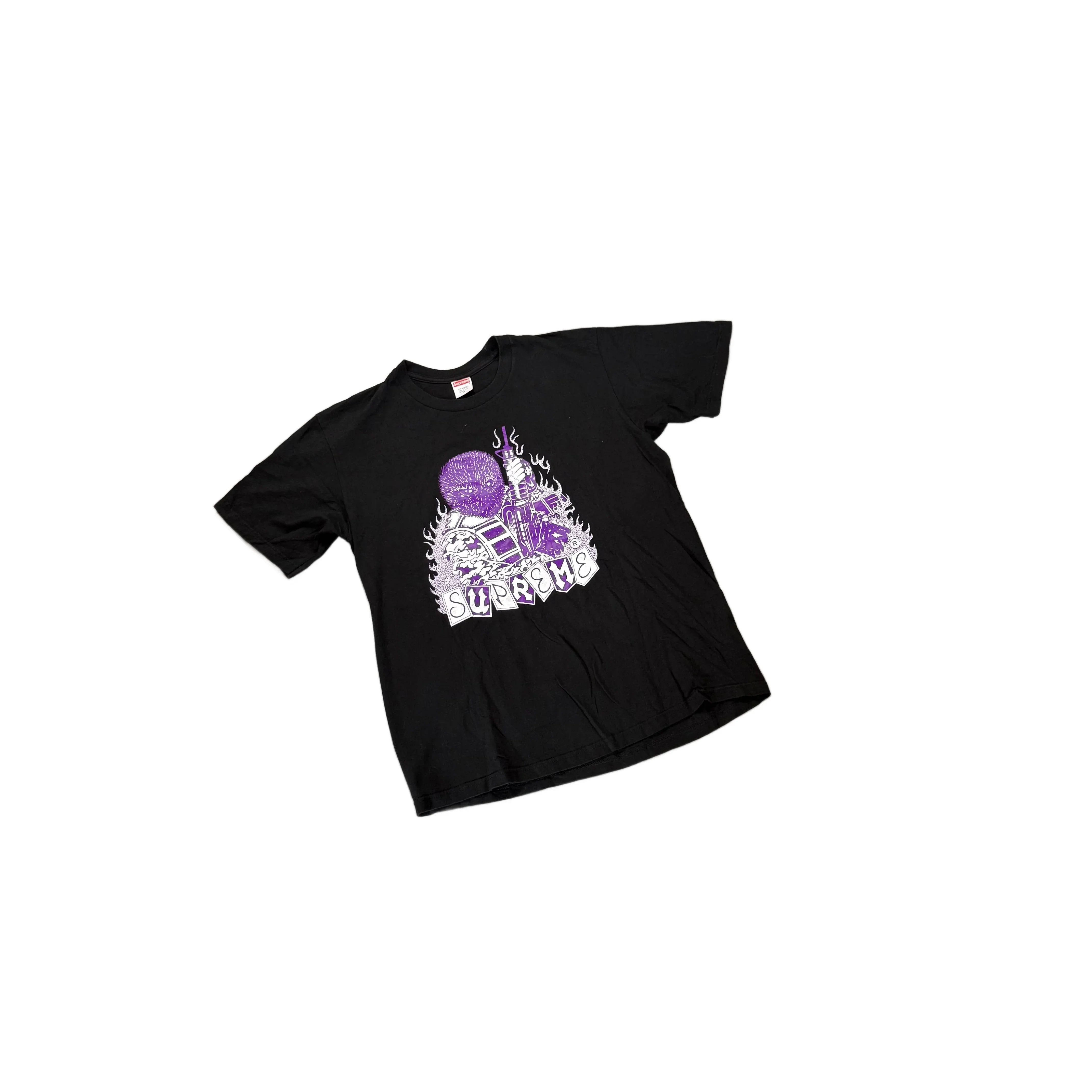 Black Supreme Tee - M