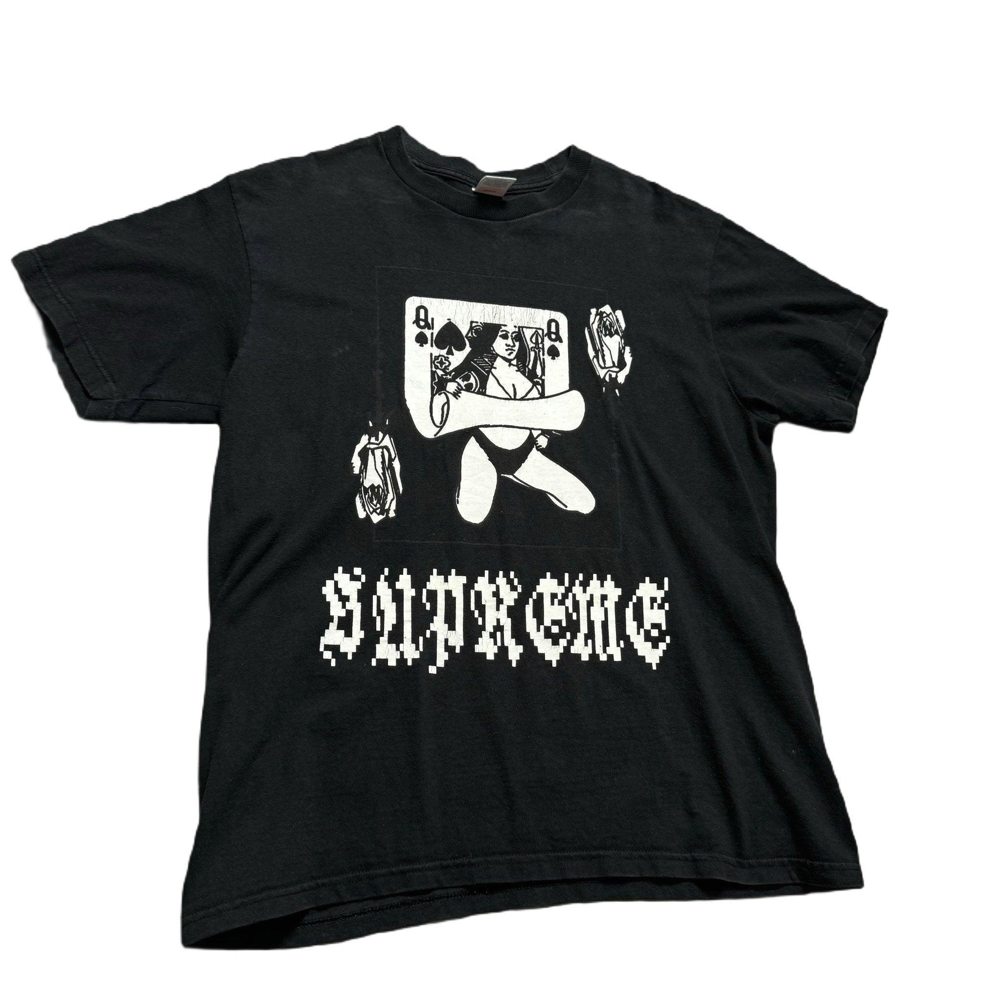 Black Supreme Tee - M