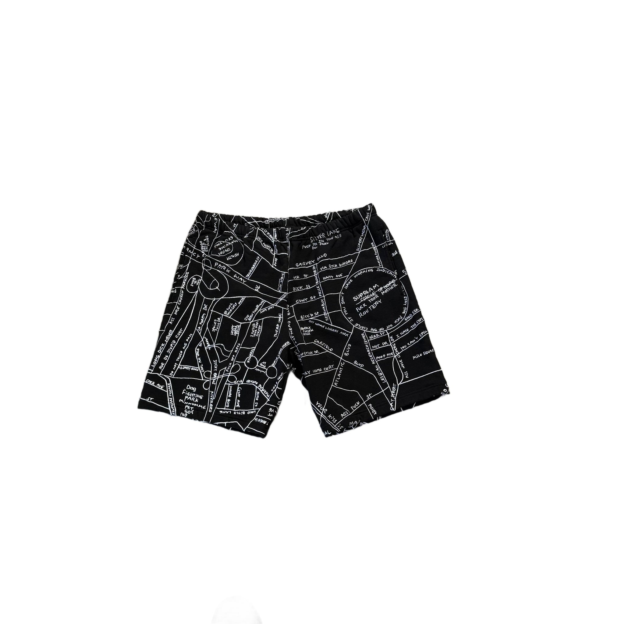 Brand New Black Supreme Shorts - L