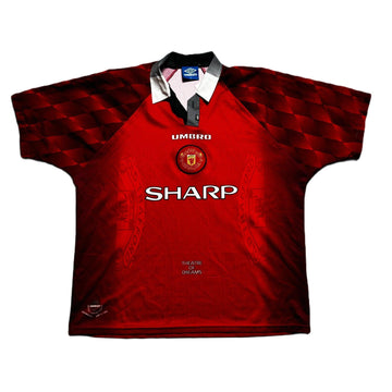 1996 - 98 Manchester United Home Shirt - XXL