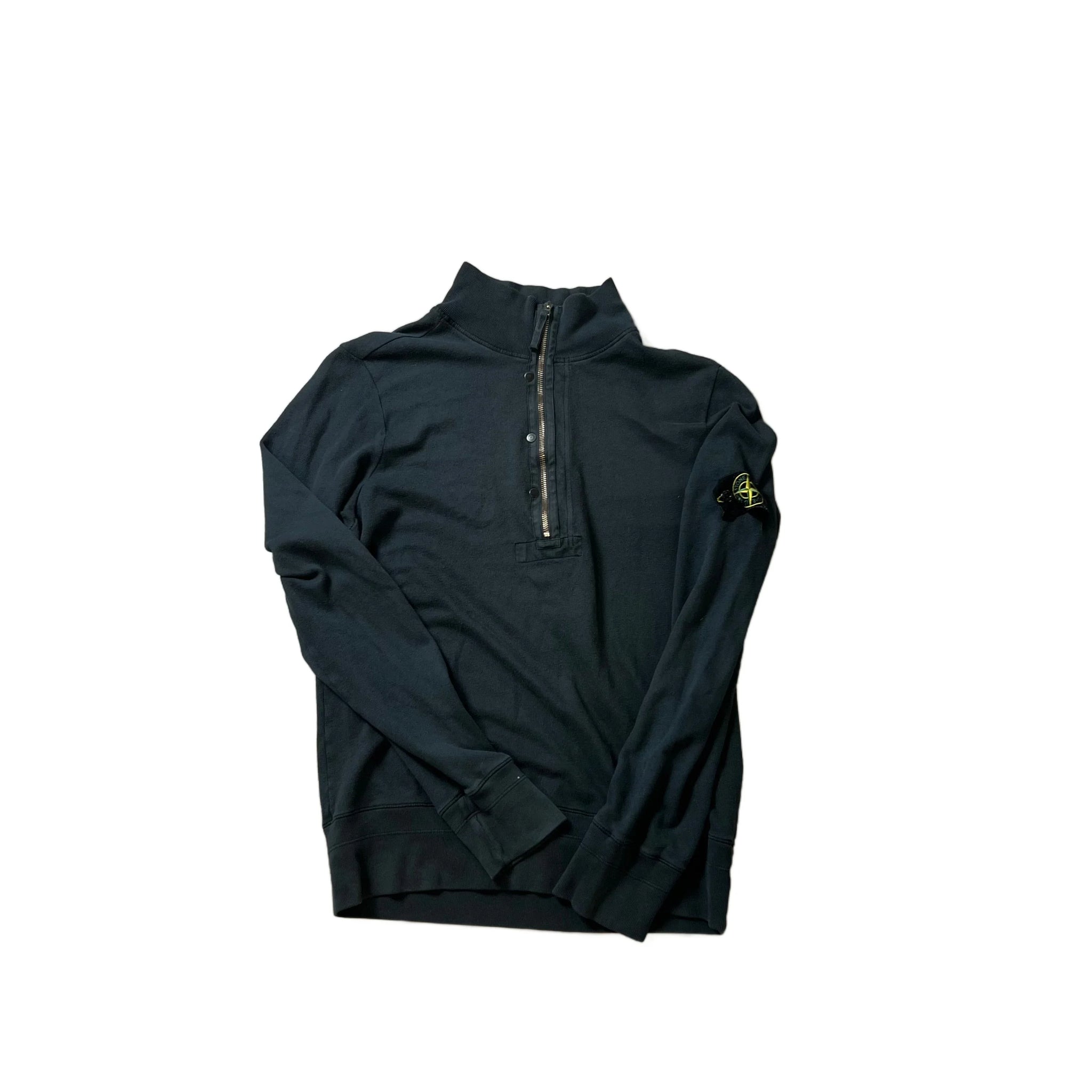 Stone Island 1/4 Zip Swearshirt - L