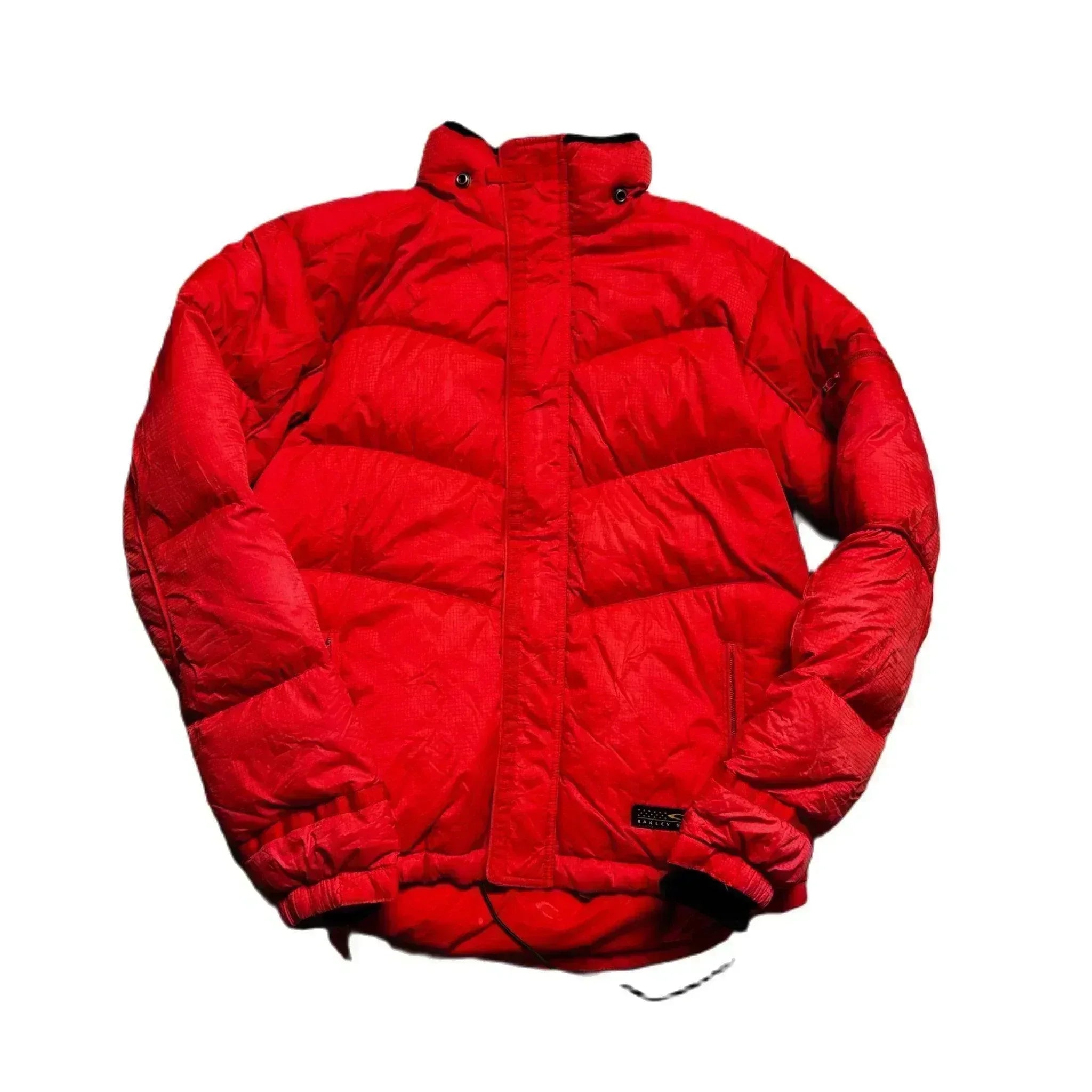 Vintage Red Oakley Puffer Coat - M