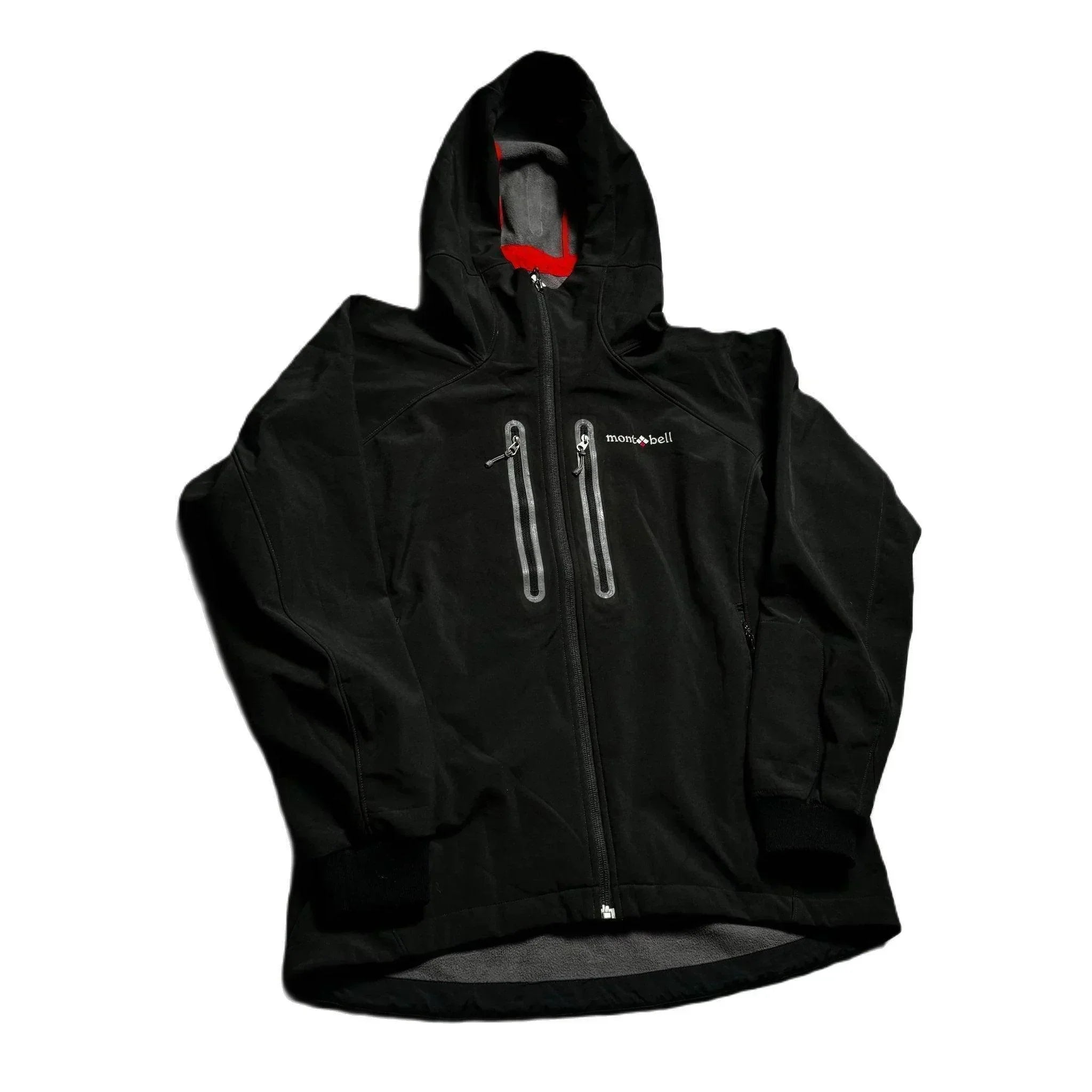 Black Montbell Soft Shell Jacket - M