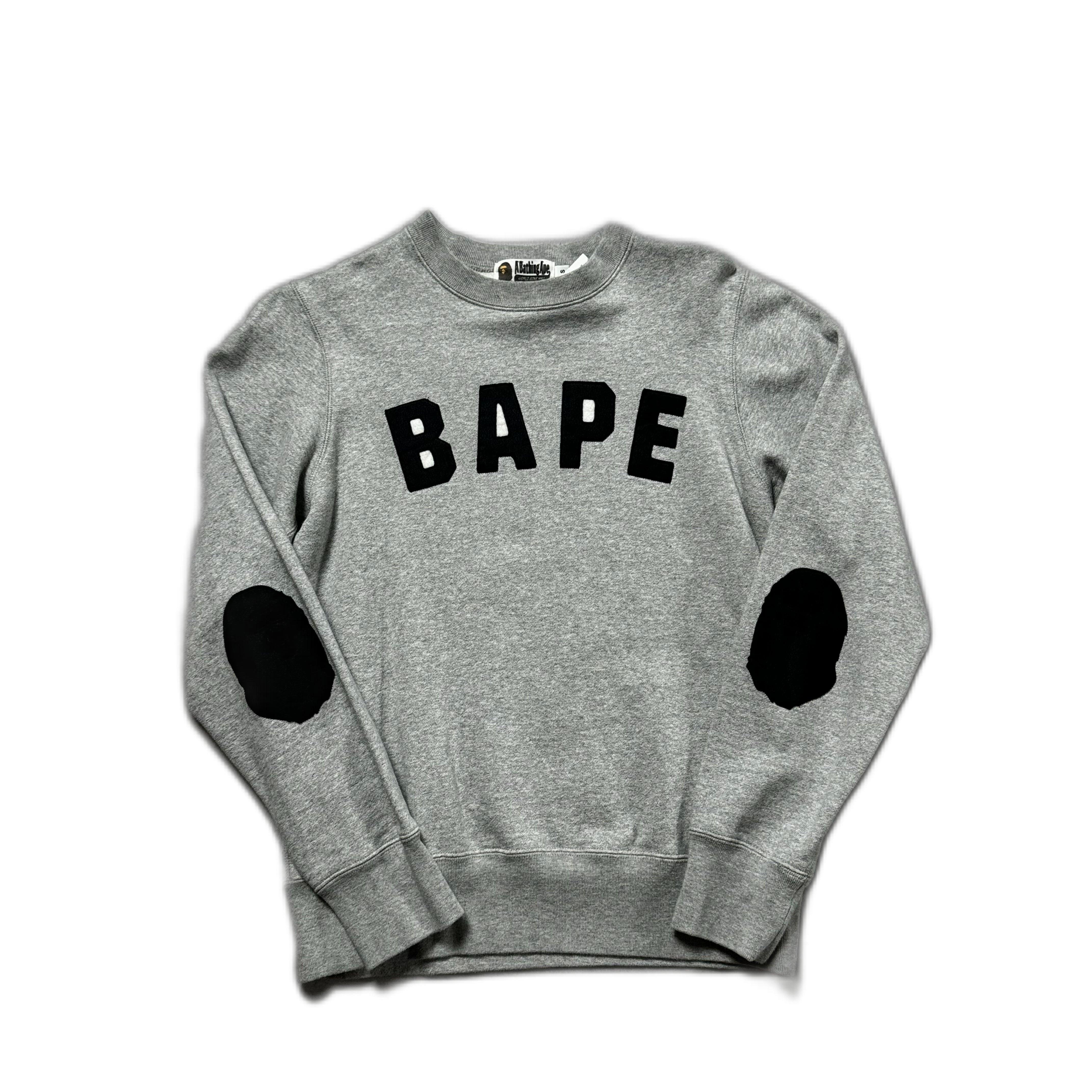 Grey A Bathing Ape (BAPE) Sweatshirt - S