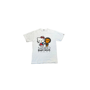 White A Bathing Ape (BAPE) x Hello Kitty Tee - S
