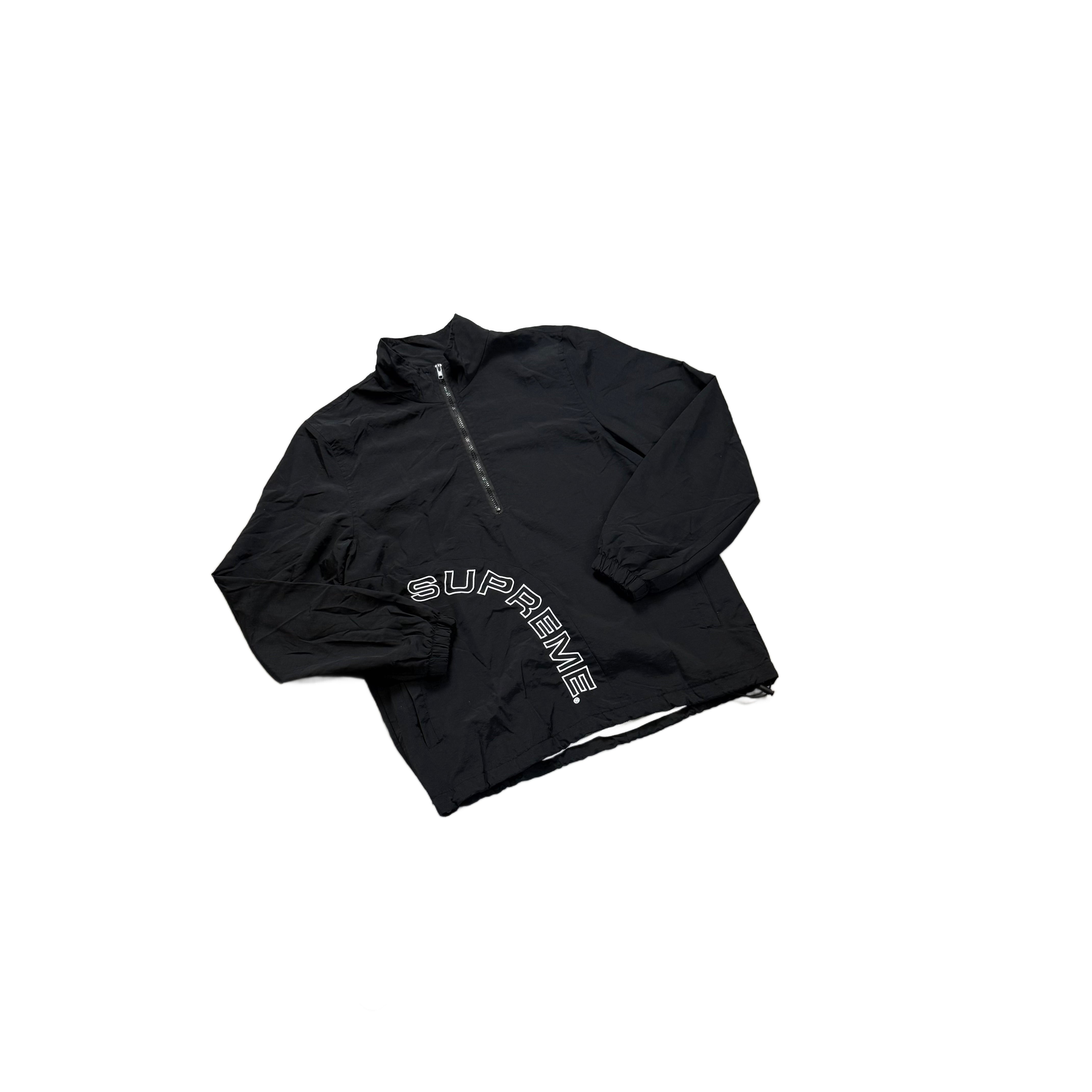 Black Supreme 1/4 Zip Jacket - L