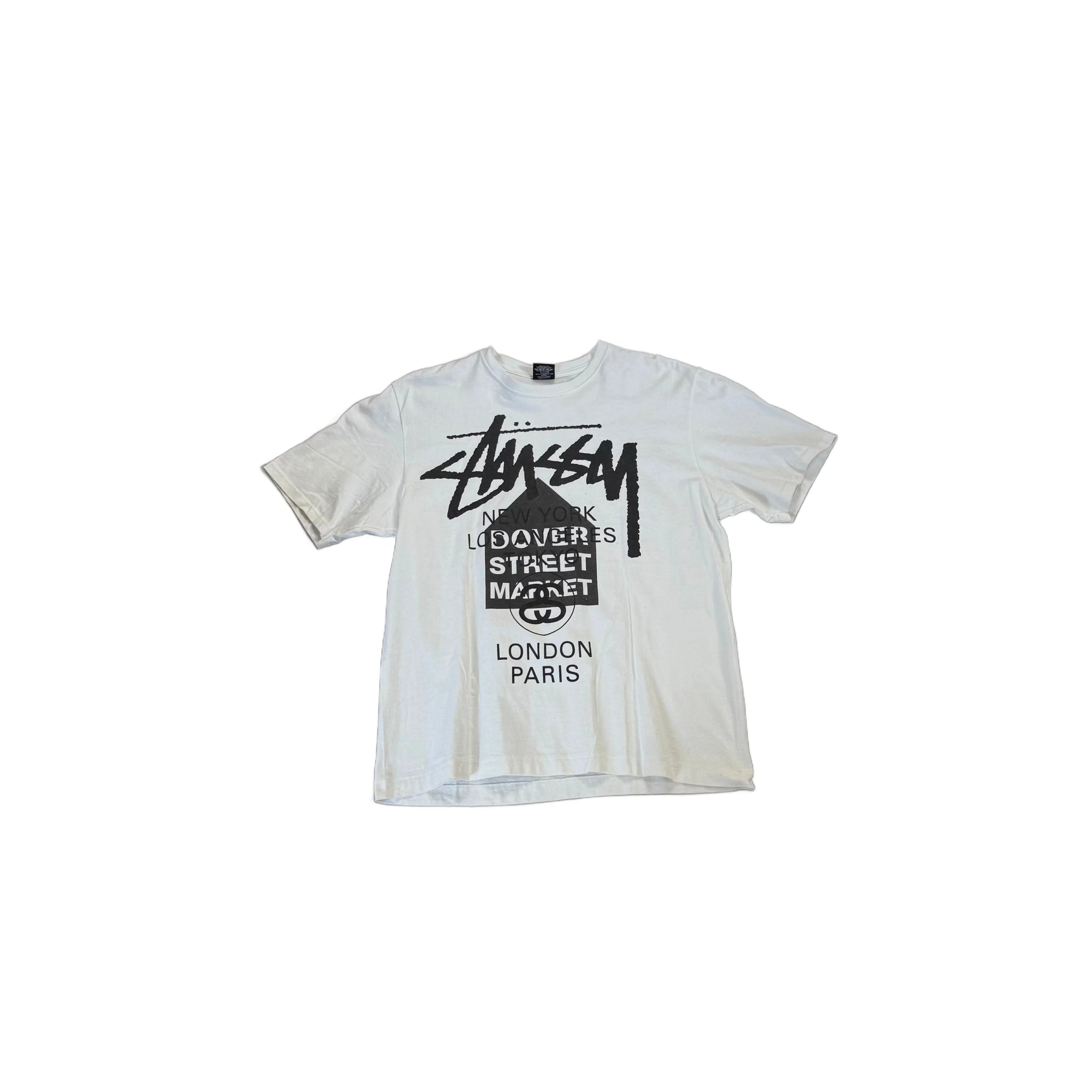 White Stussy x Dover Street Market (DSM) Tee - M