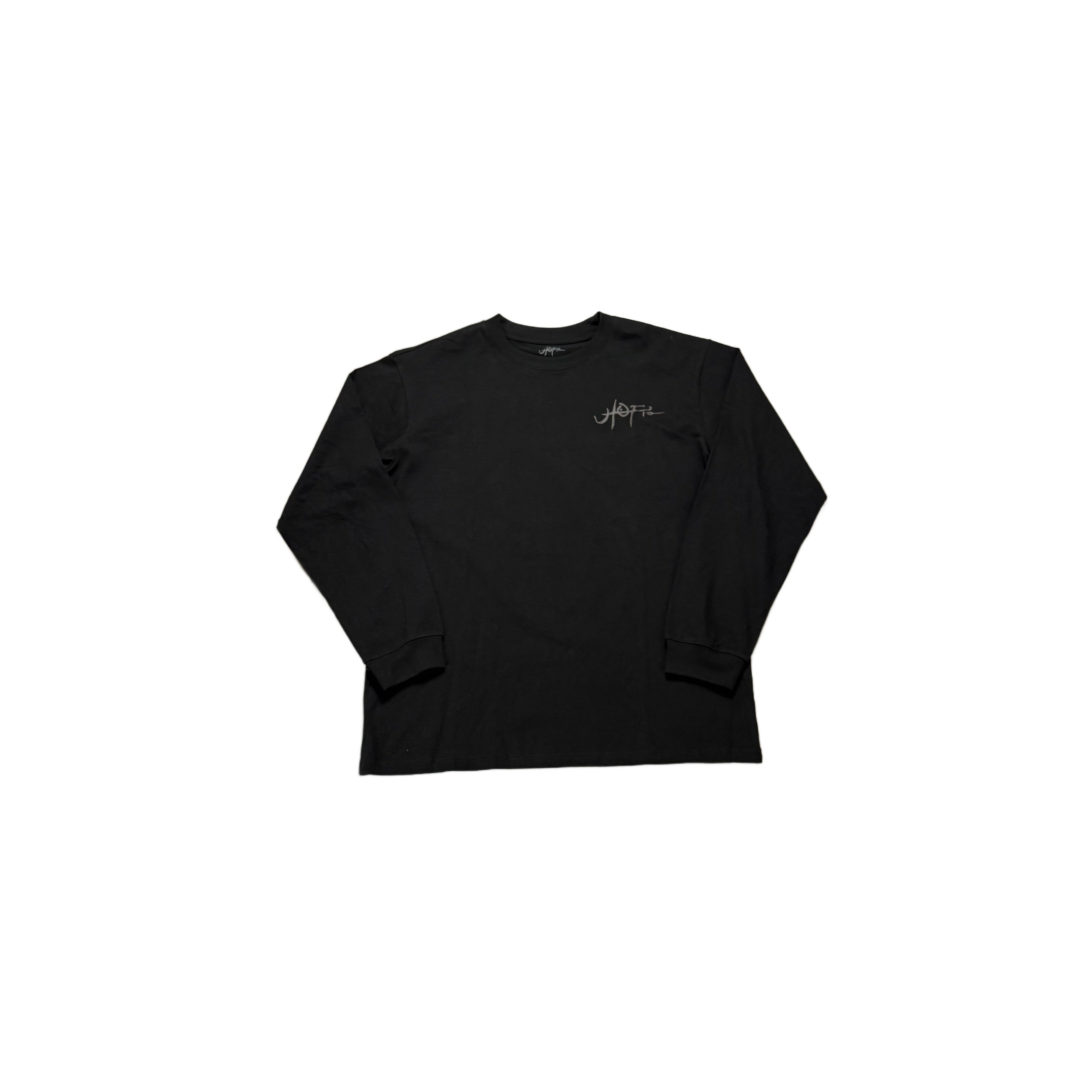 Black Travis Scott Long Sleeve Tee - XL
