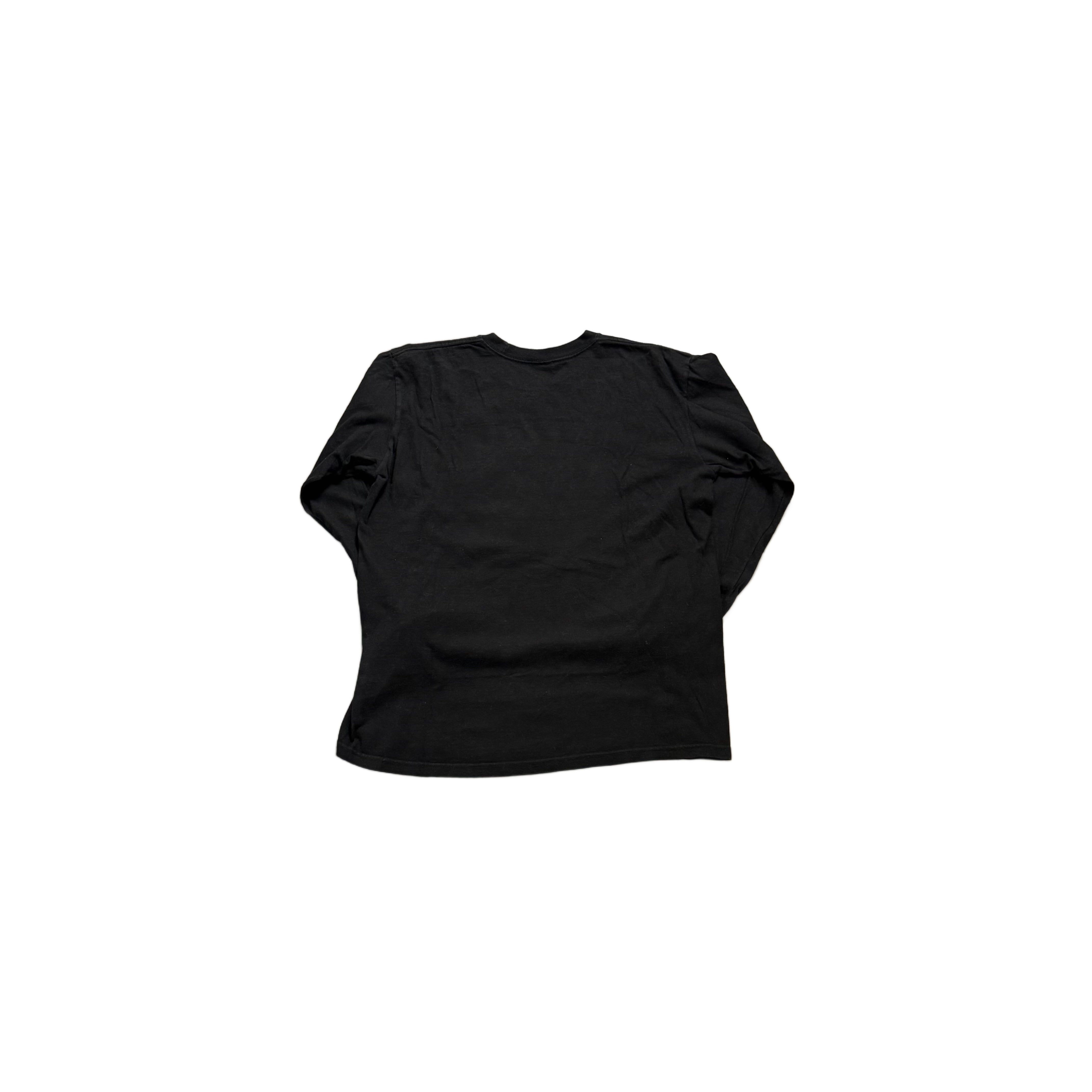 Black Supreme Long Sleeve Tee - M