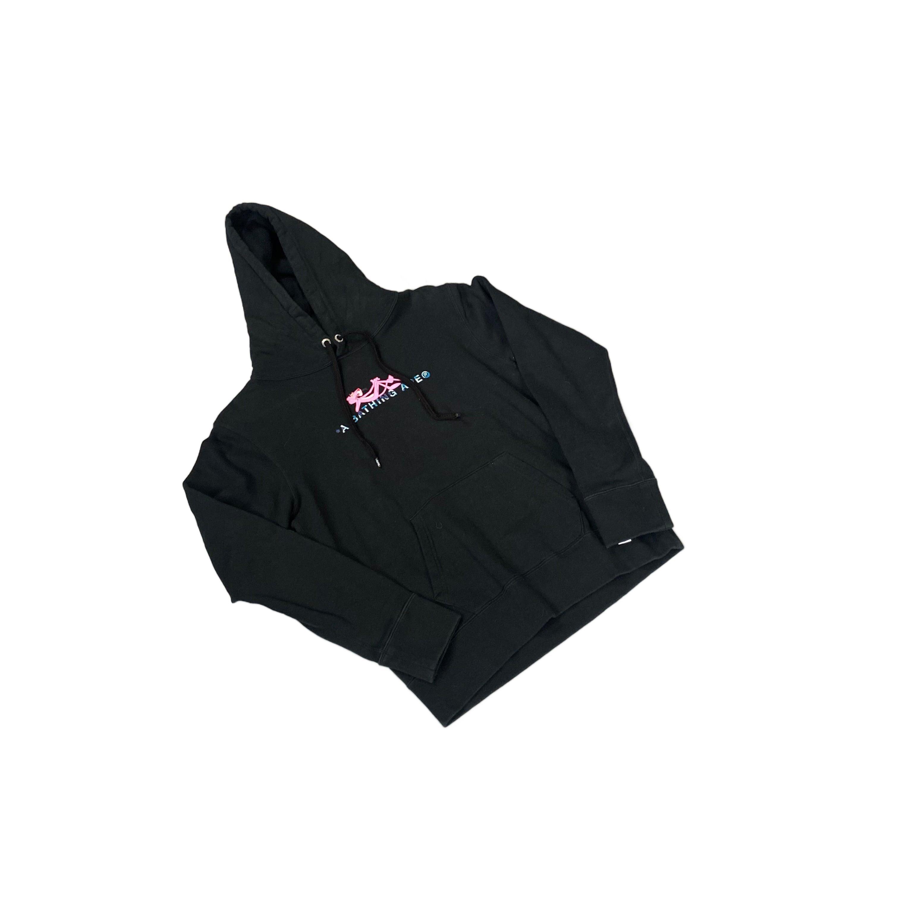 Black A Bathing Ape (BAPE) x Pink Panther Hoodie - M