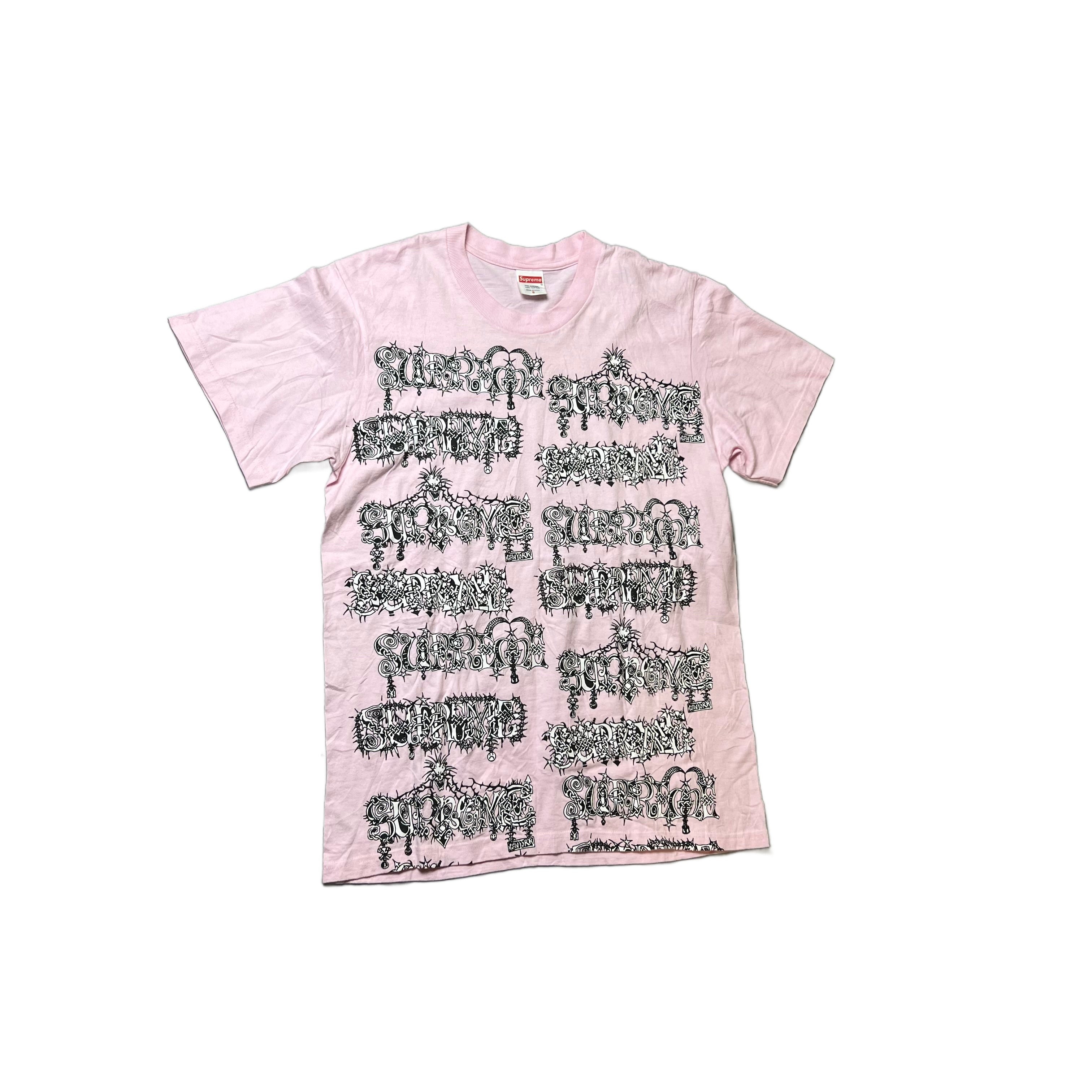 Pink Supreme Tee - S