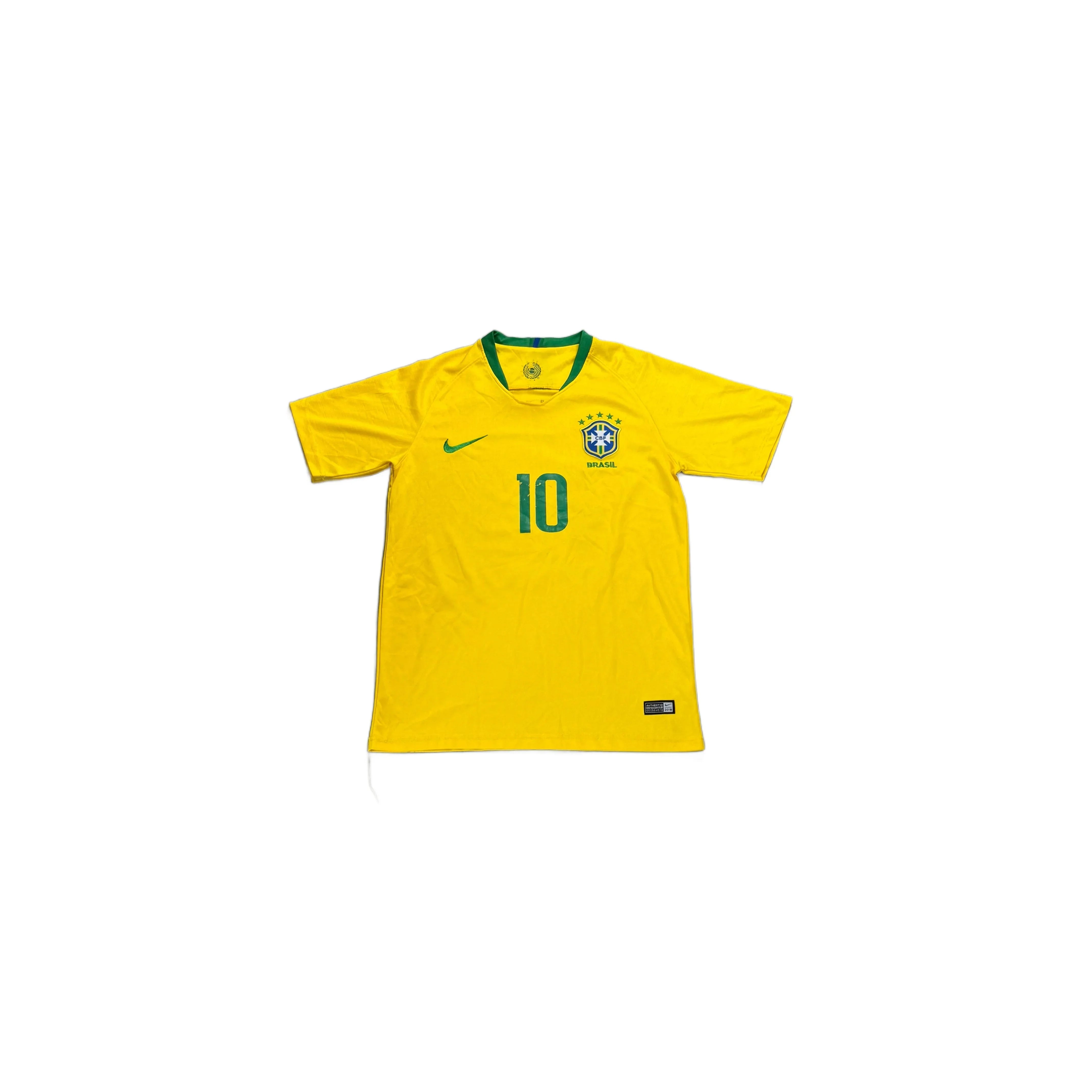 2016 Brazil Home 'Neymar' Shirt - S