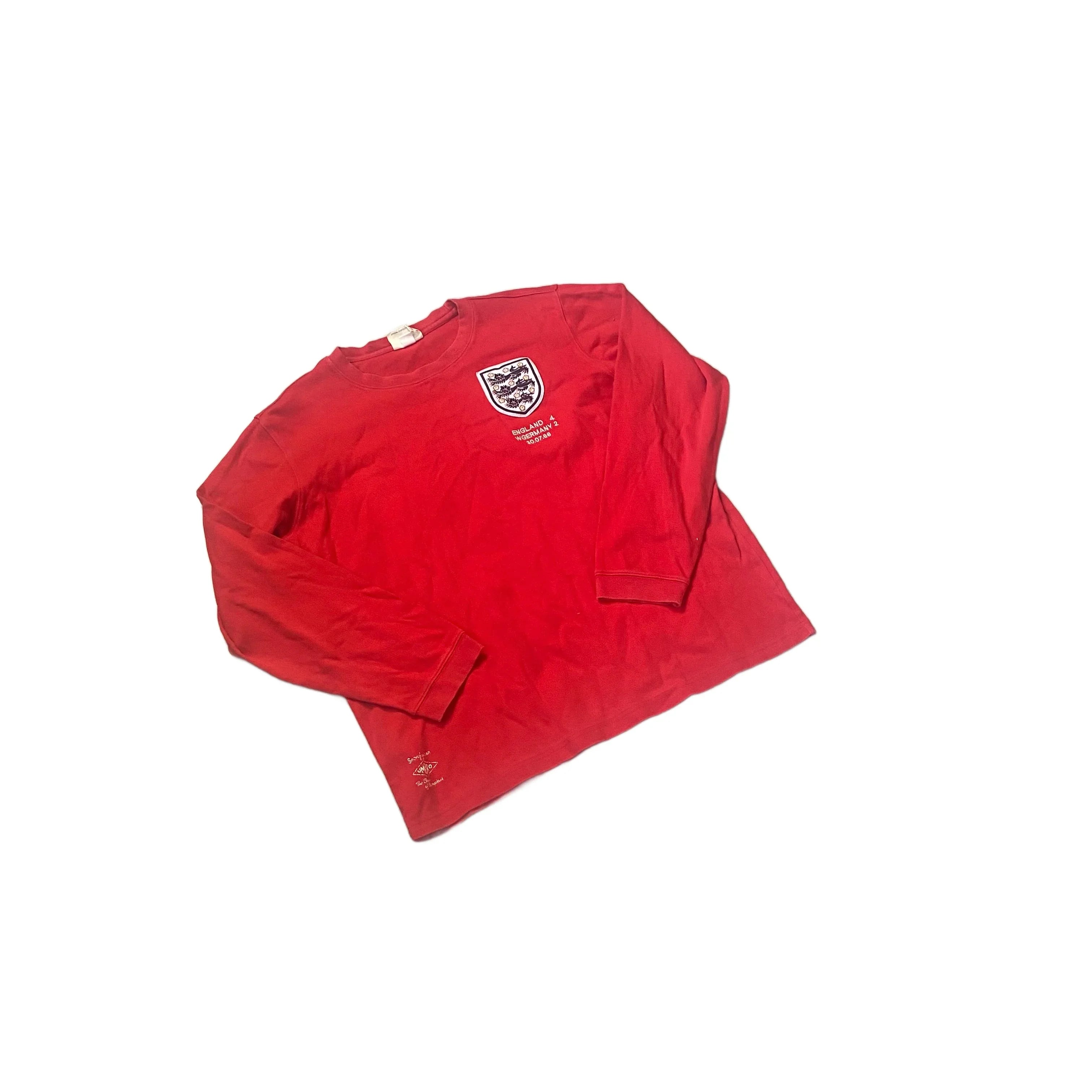 Score Draw England Long Sleeve Shirt - XXL