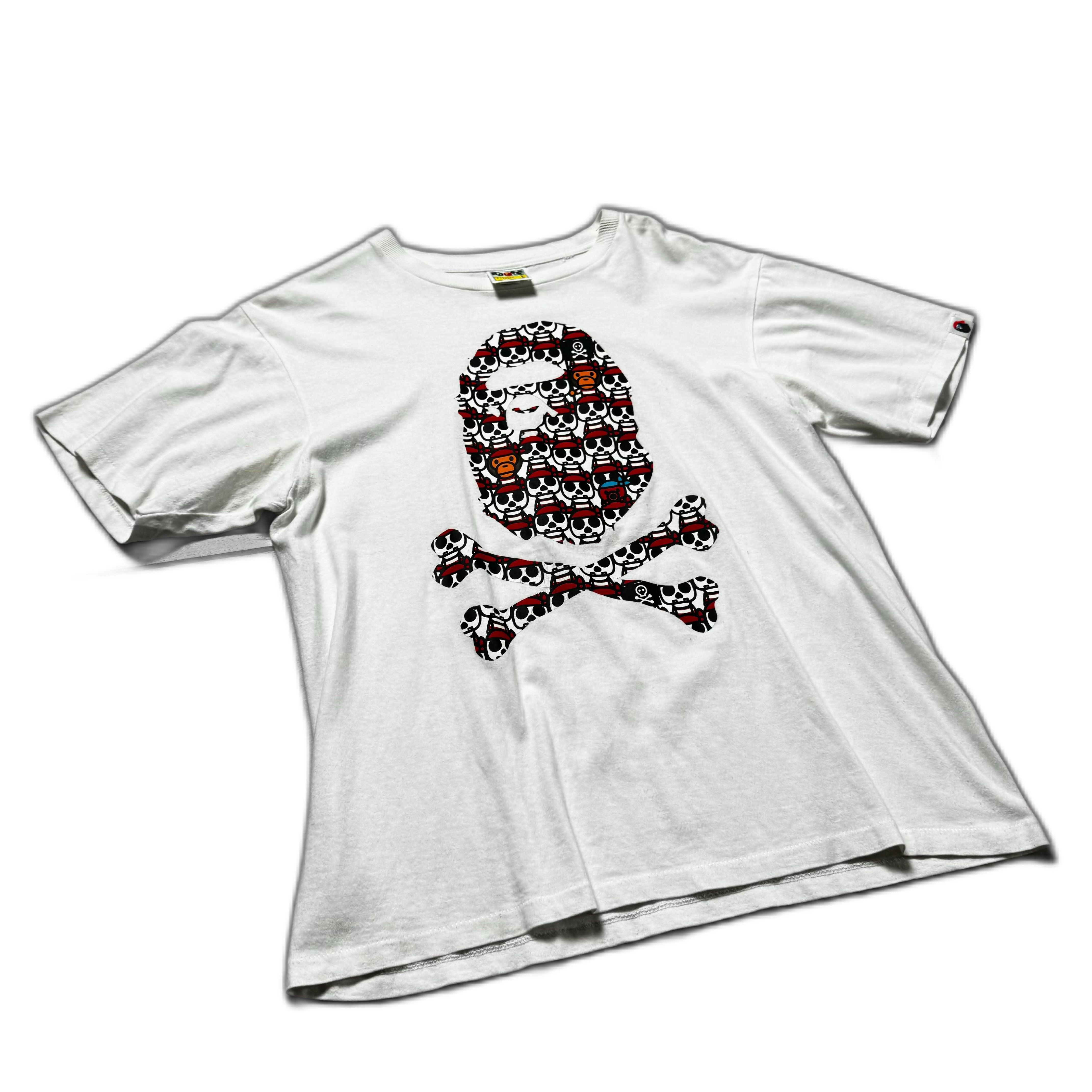 White A Bathing Ape (BAPE) Tee - L