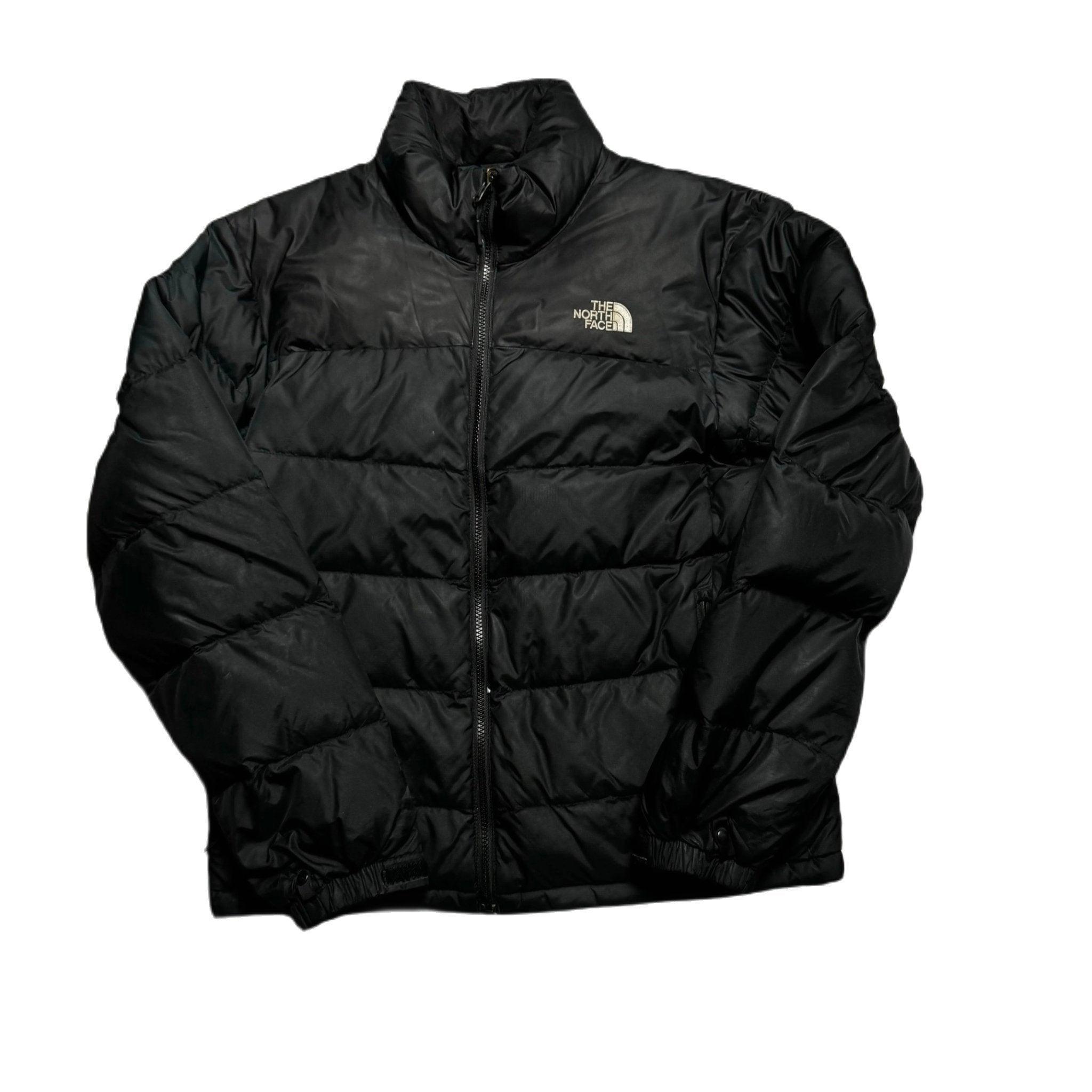 Vintage Black The North Face (TNF) Puffer Coat - S