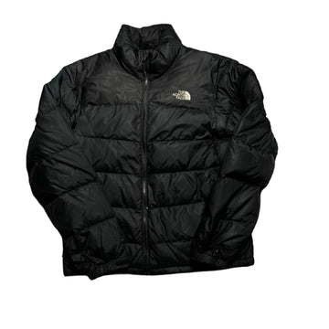 Vintage Black The North Face (TNF) Puffer Coat - S