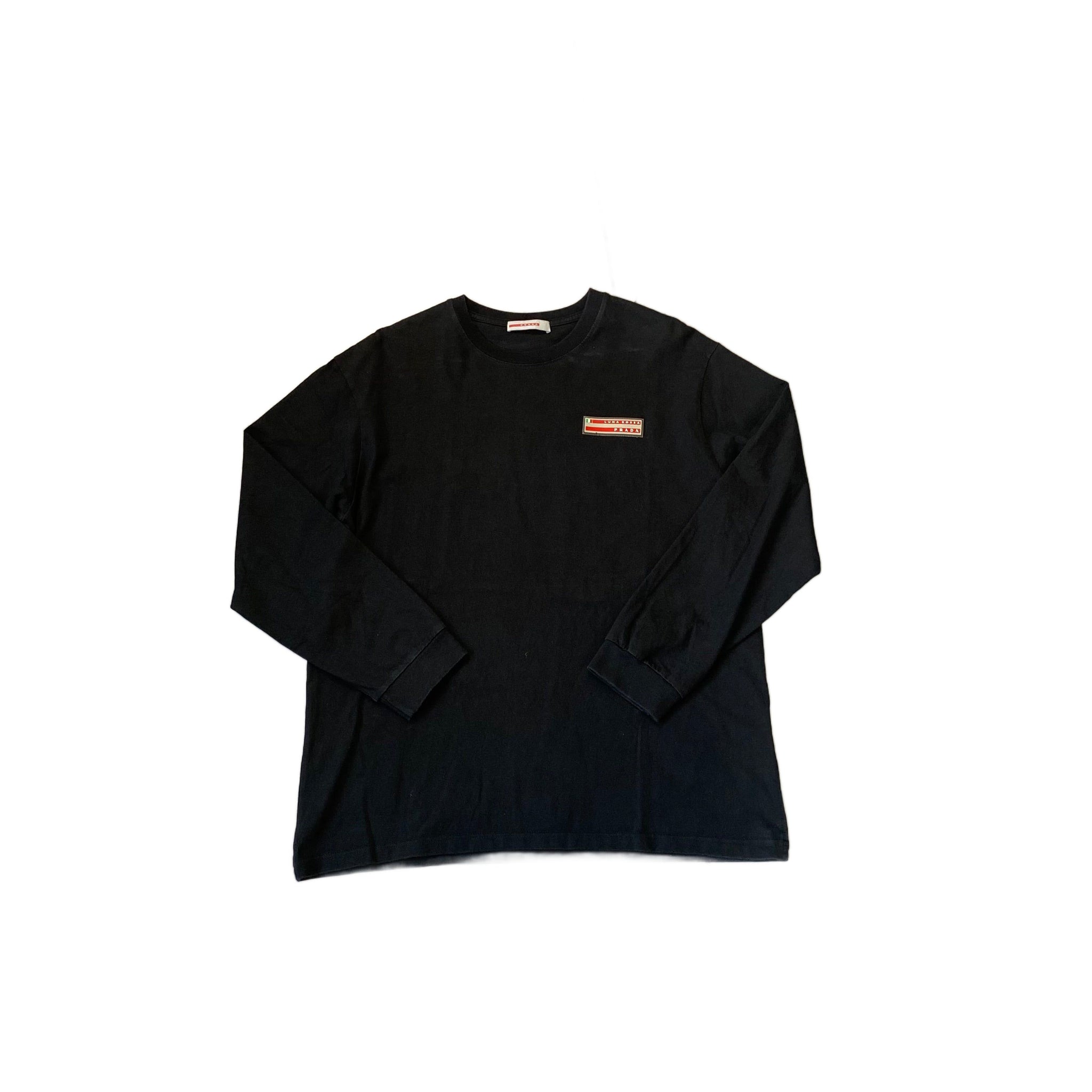 Vintage Black Prada Luna Rossa Sweatshirt - L