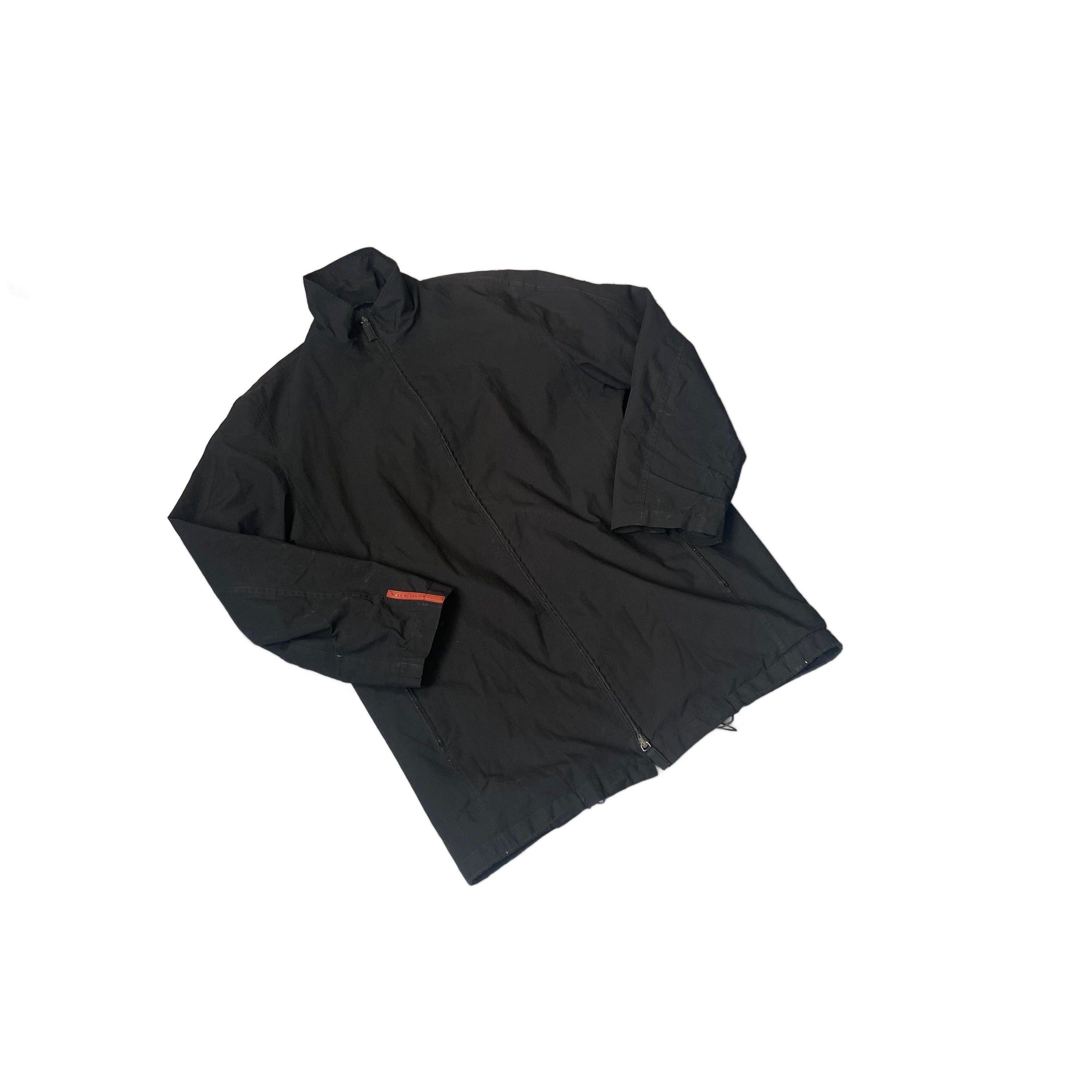 Vintage Black Prada Jacket - XXL