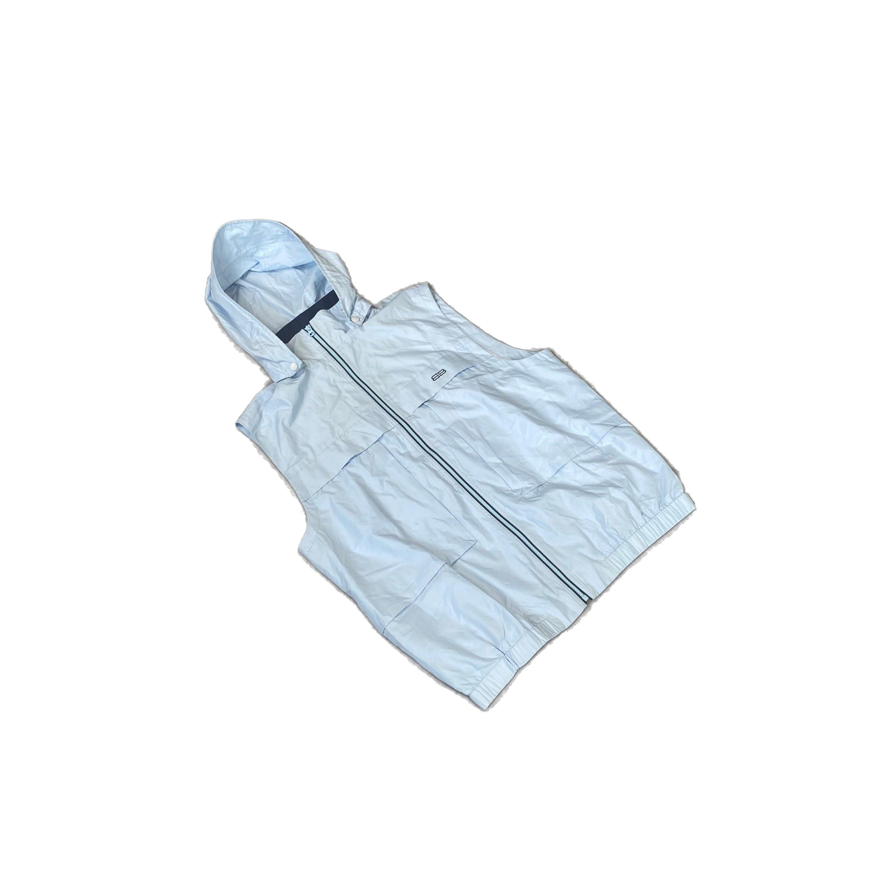 Vintage Light Blue Balenciaga Gilet - XL