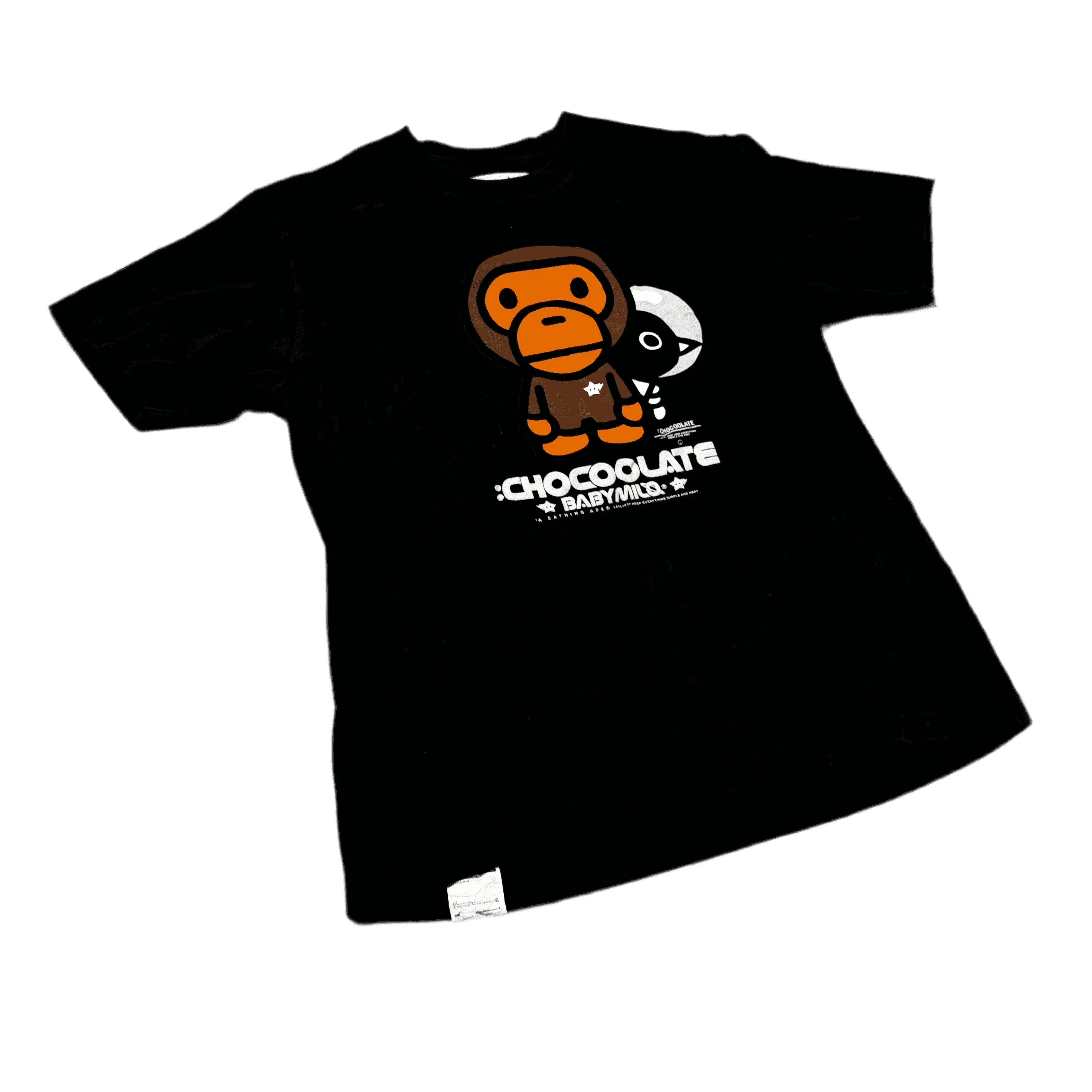 Black A Bathing Ape (BAPE) Chocolate Tee - XL