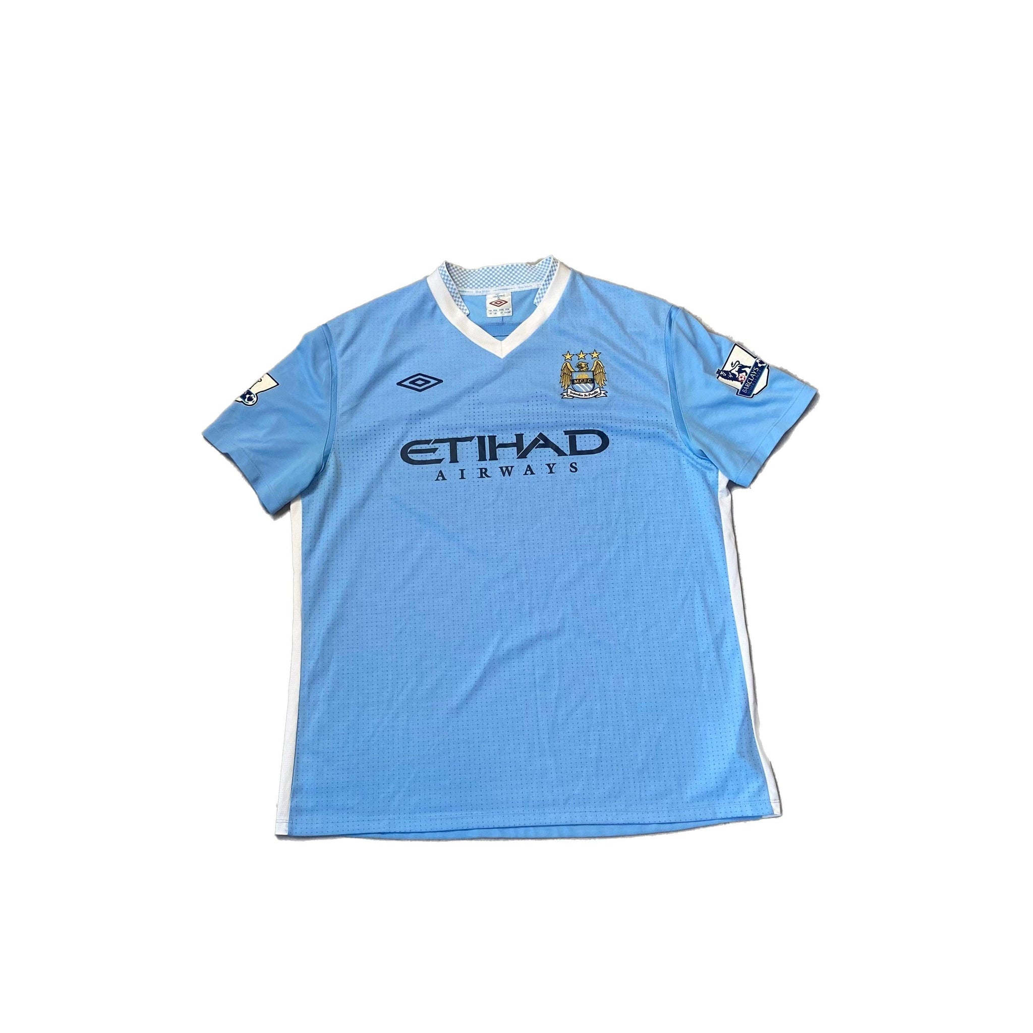 2010 - 11 Manchester City Home Shirt - XXL