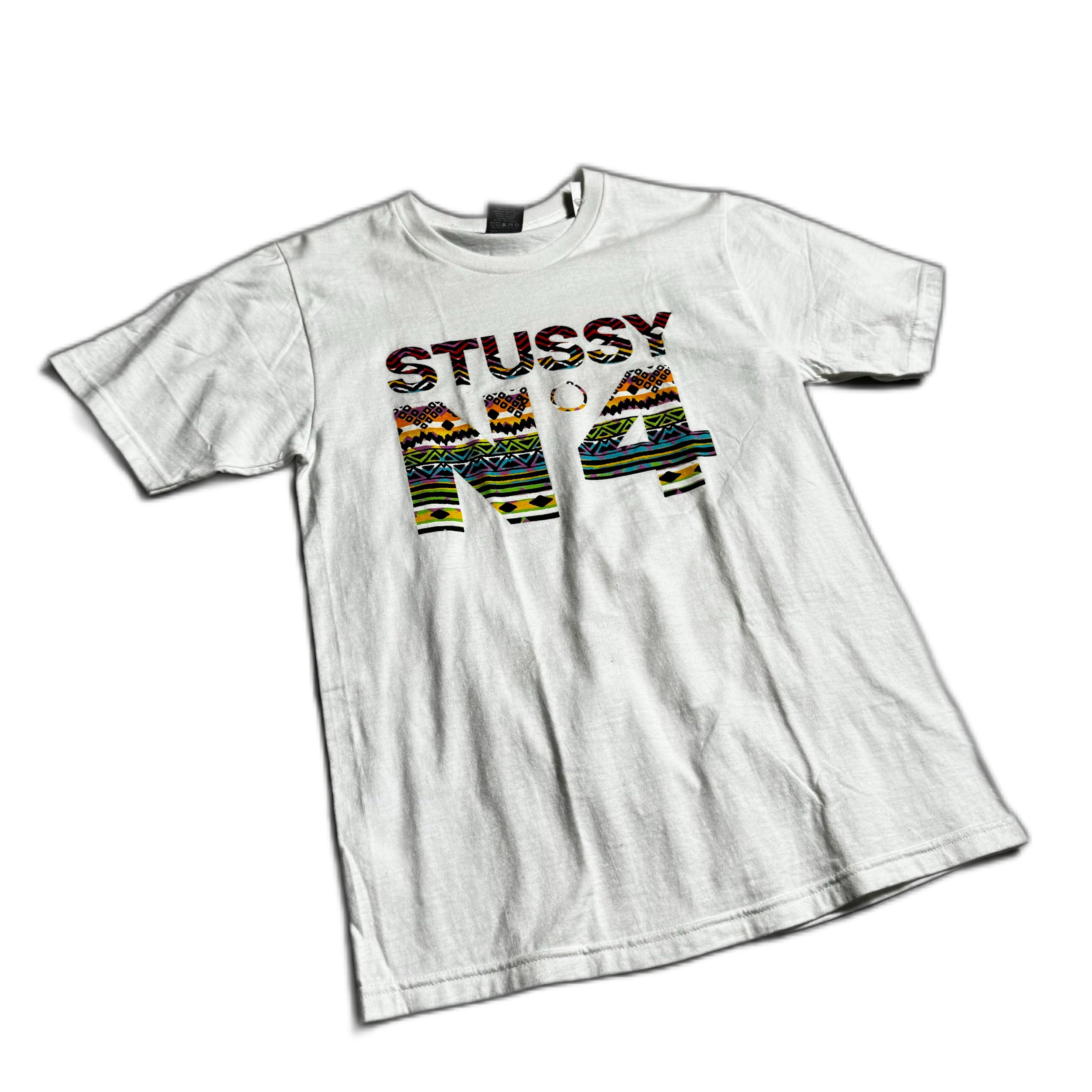 White Stussy Tee - S