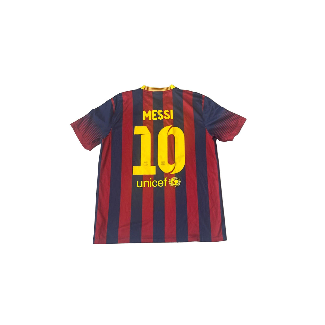 2013 - 14 Barcelona Home 'Messi' Shirt - L