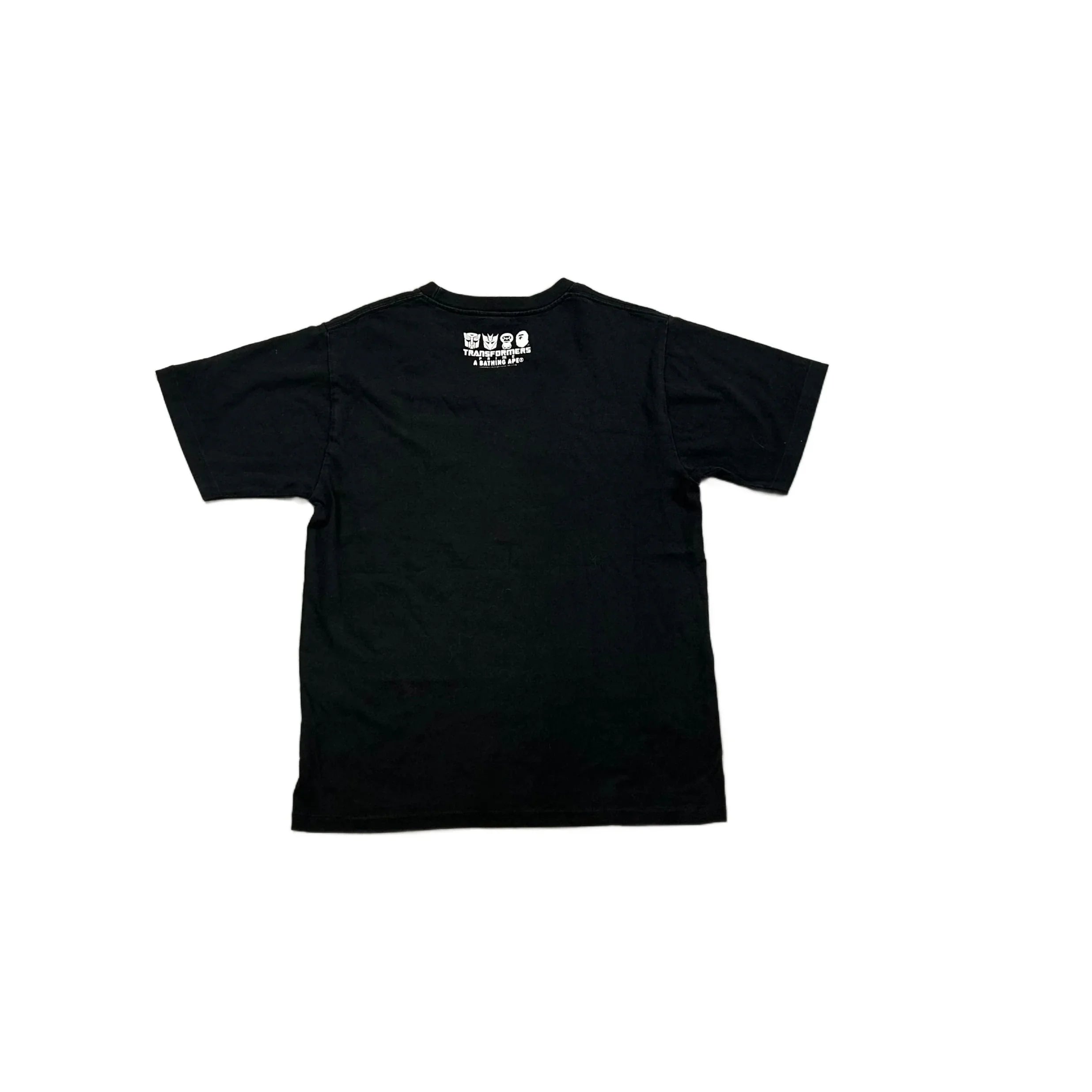 Black A Bathing Ape (BAPE) x Transformers Tee - S