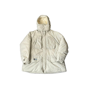 White Clint's Puffer Coat - L