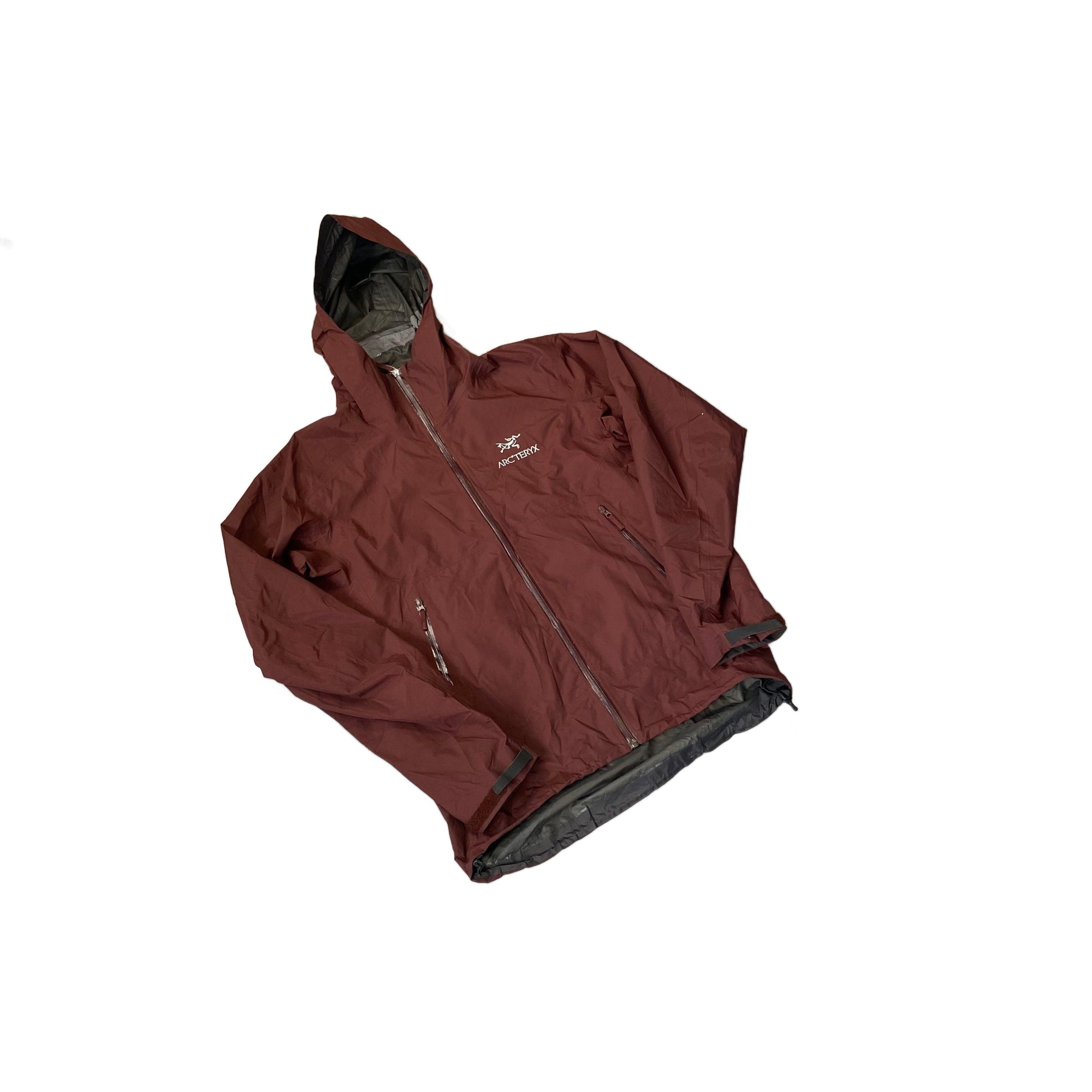 Burgundy Arc'Teryx Gore-Tex Jacket - S
