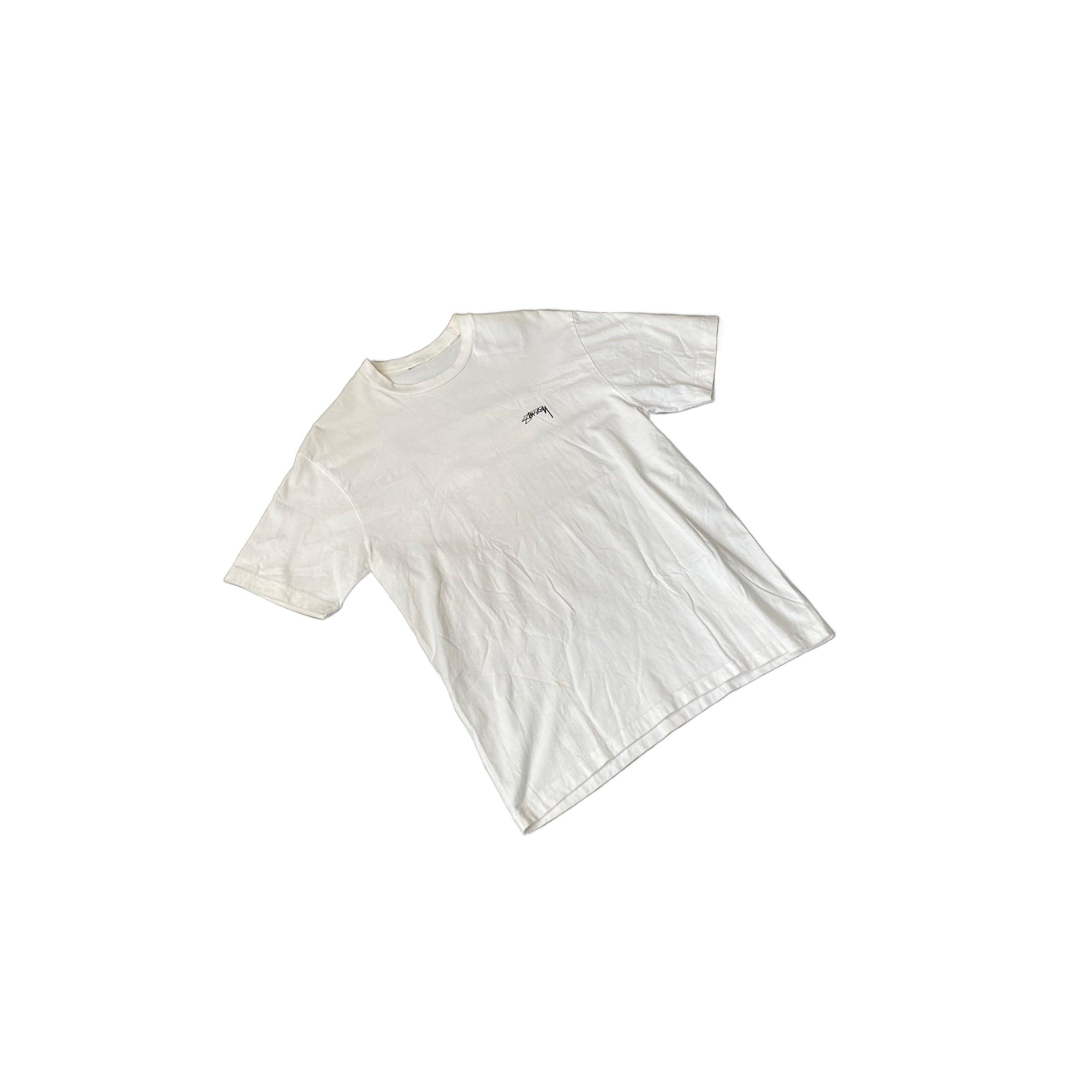 White Stussy Tee - XXL