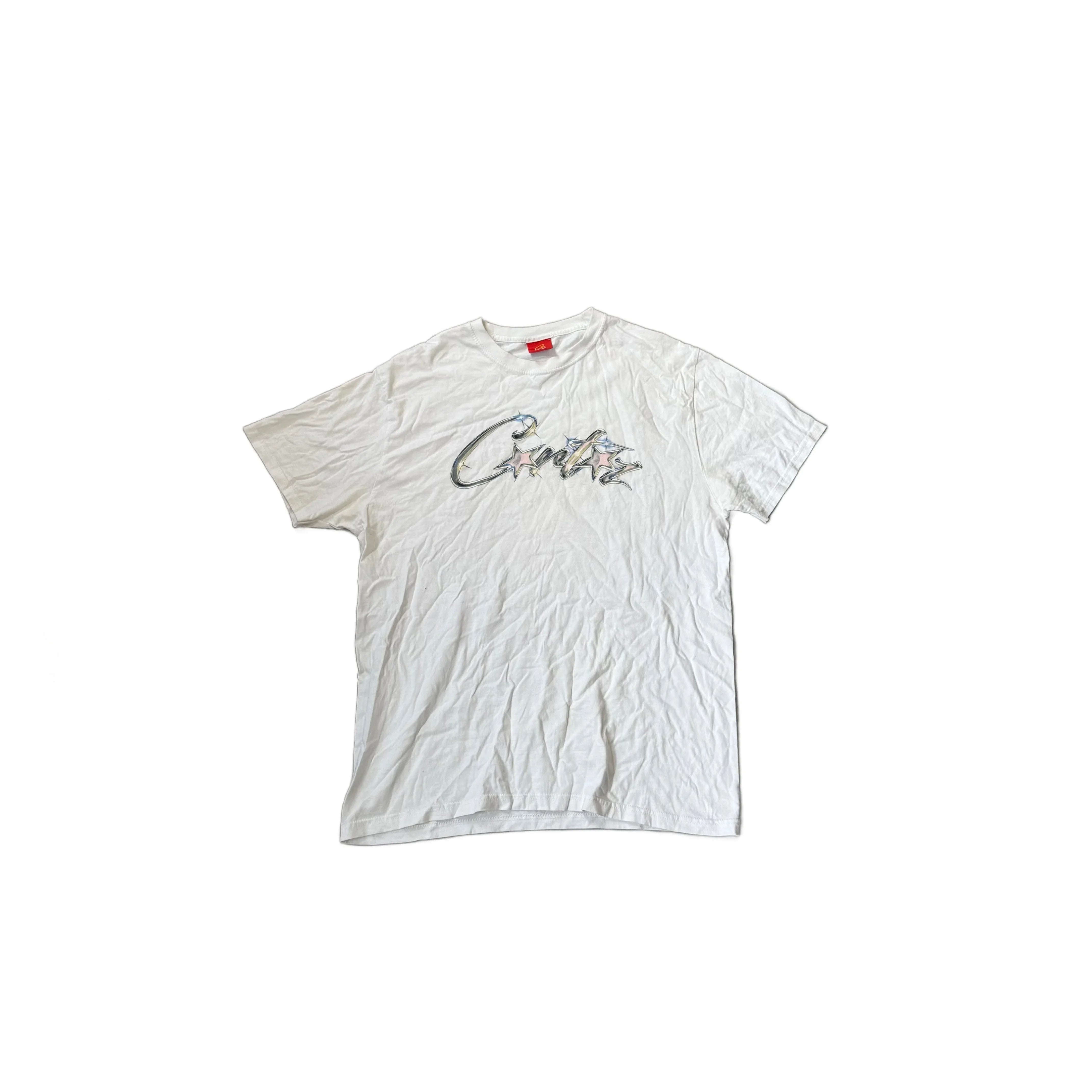 White Corteiz Tee - L