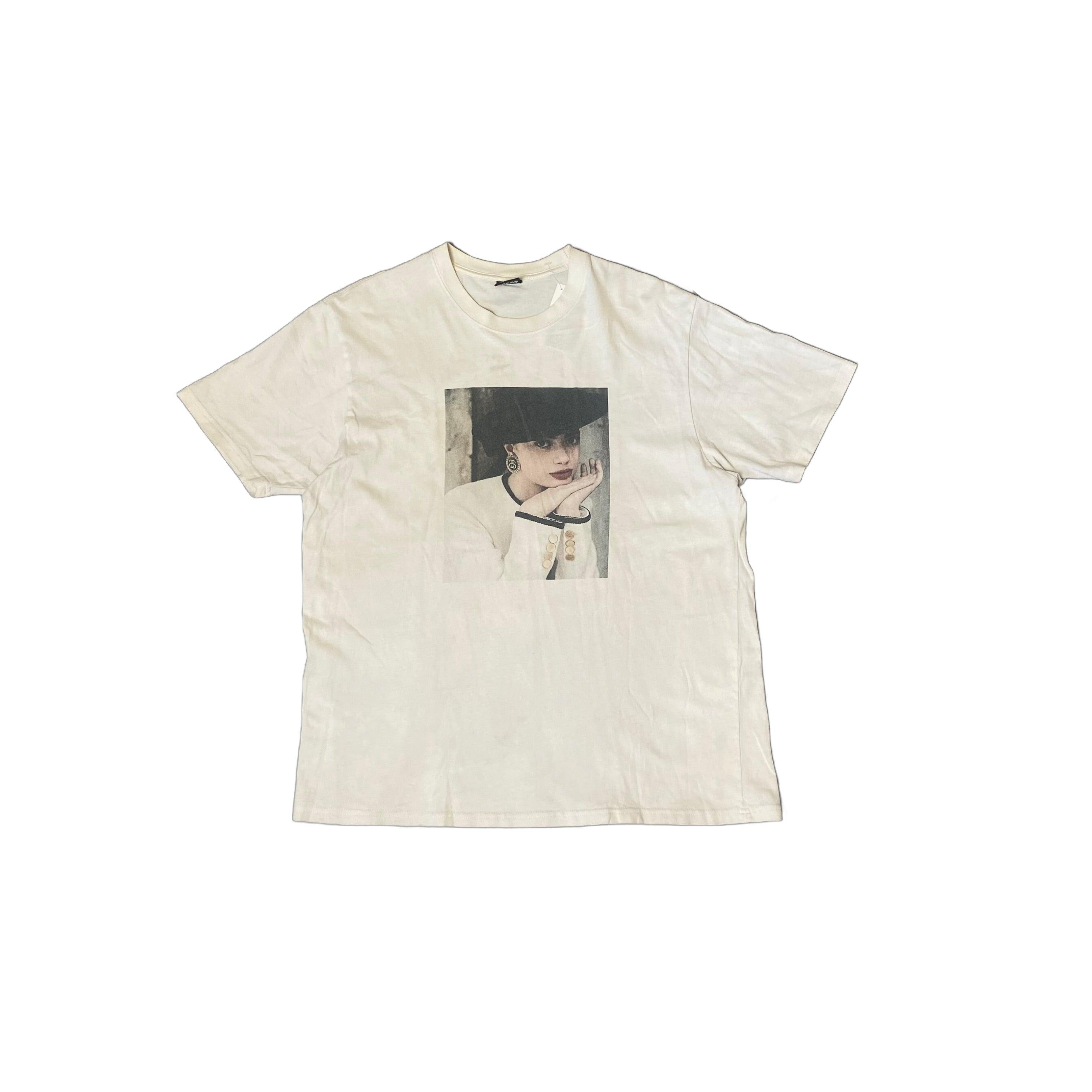 White Stussy Tee - M