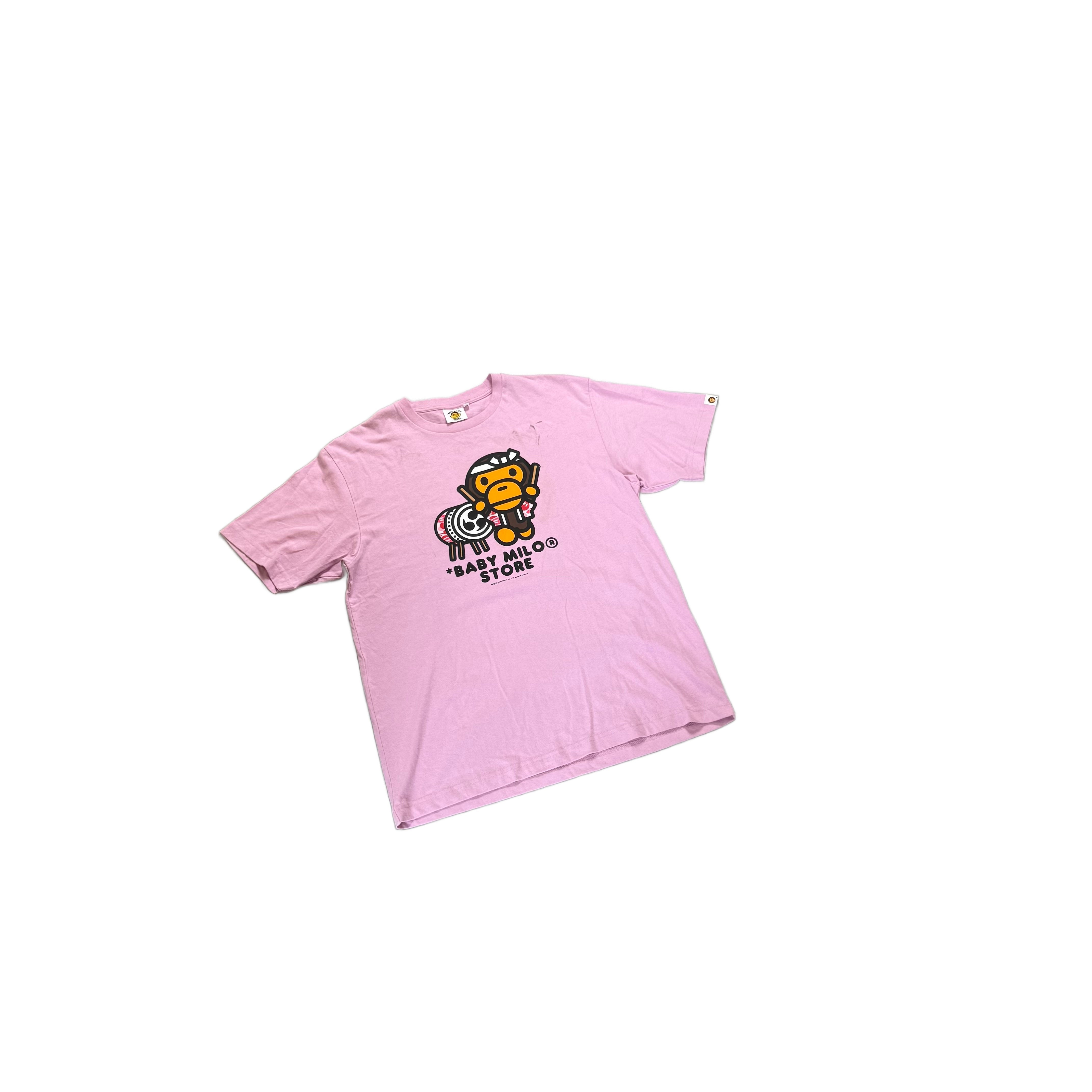 Pink A Bathing Ape (BAPE) Tee - XL