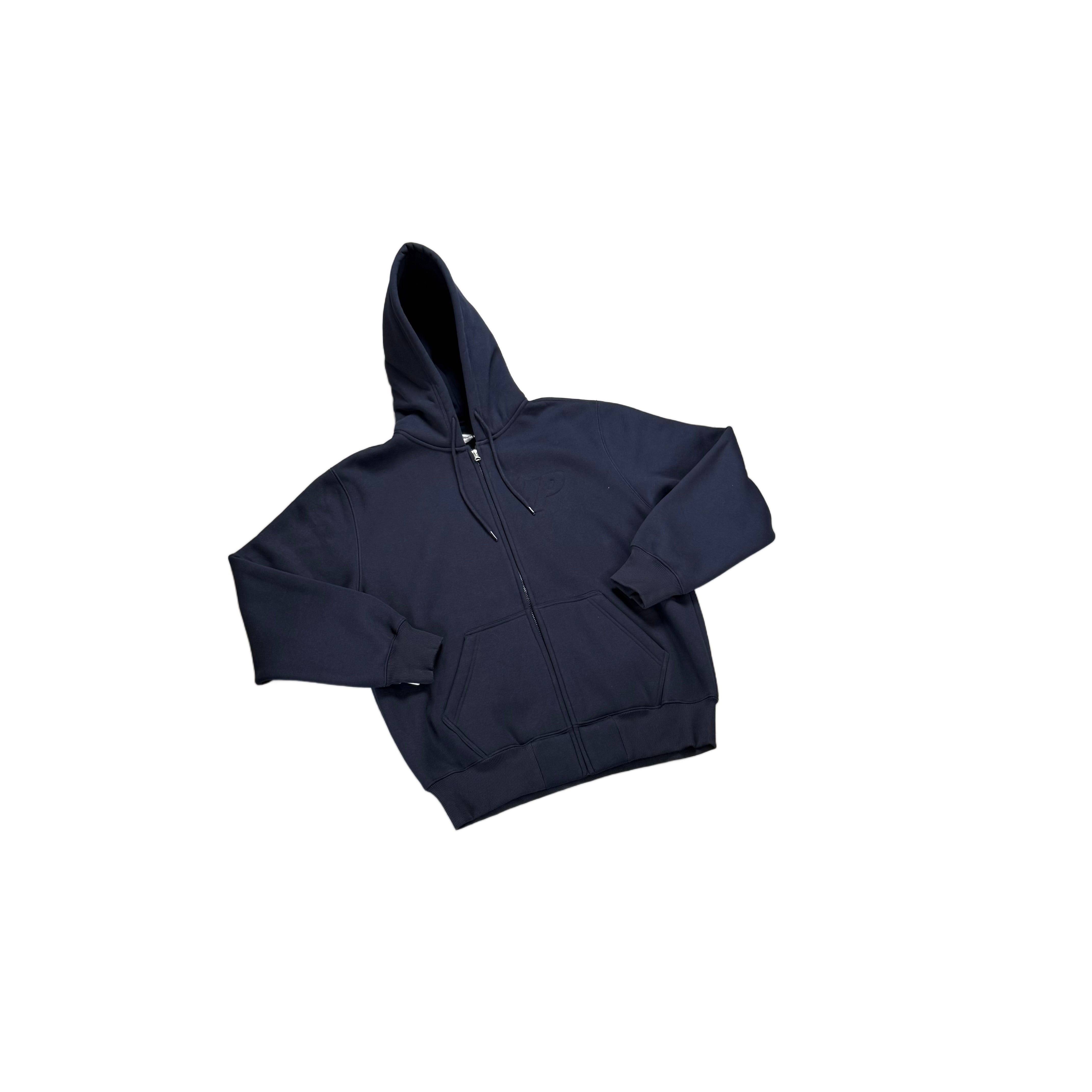BNWT Navy Blue Palace Zip Up Hoodie - L