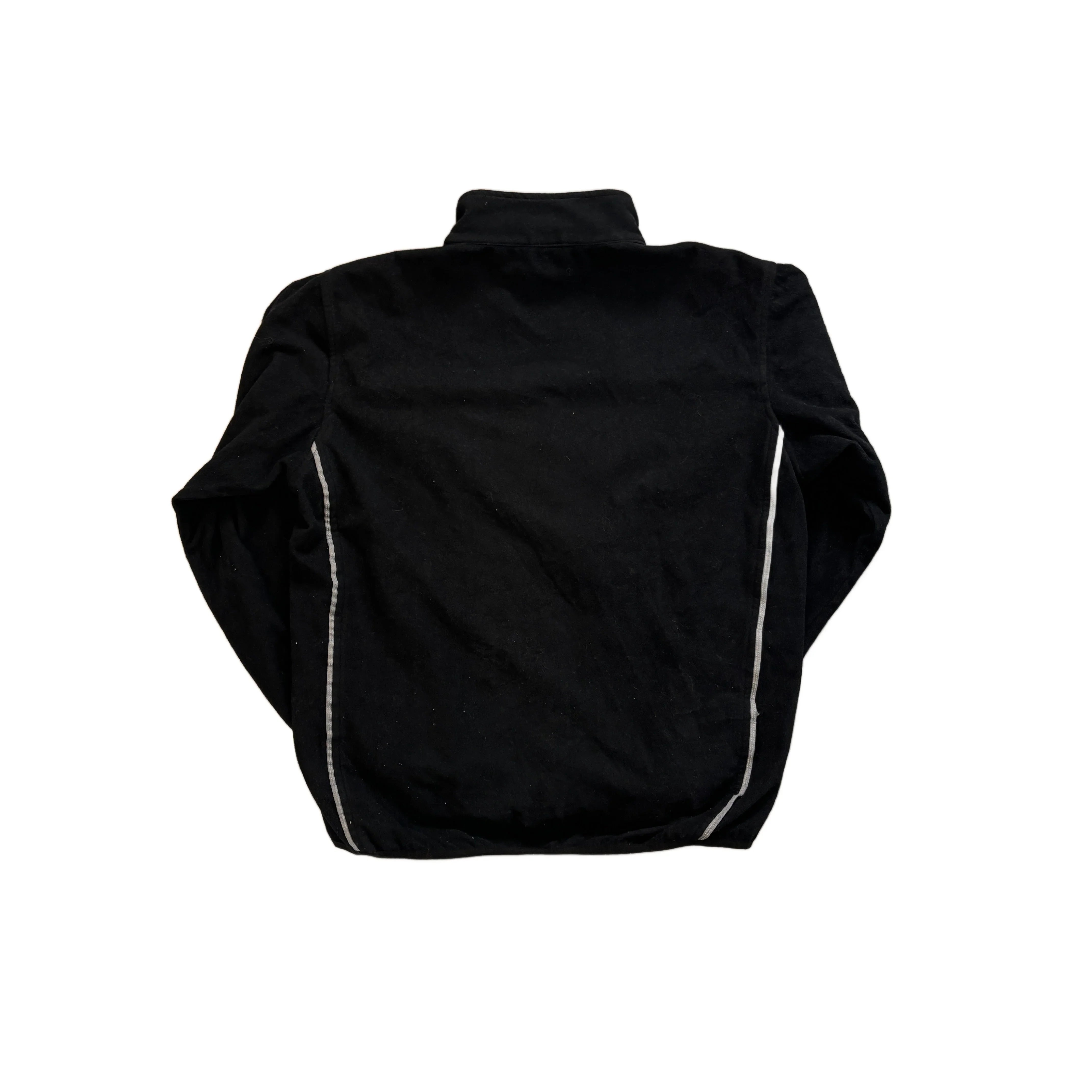 Black Stussy Full Zip Fleece - M