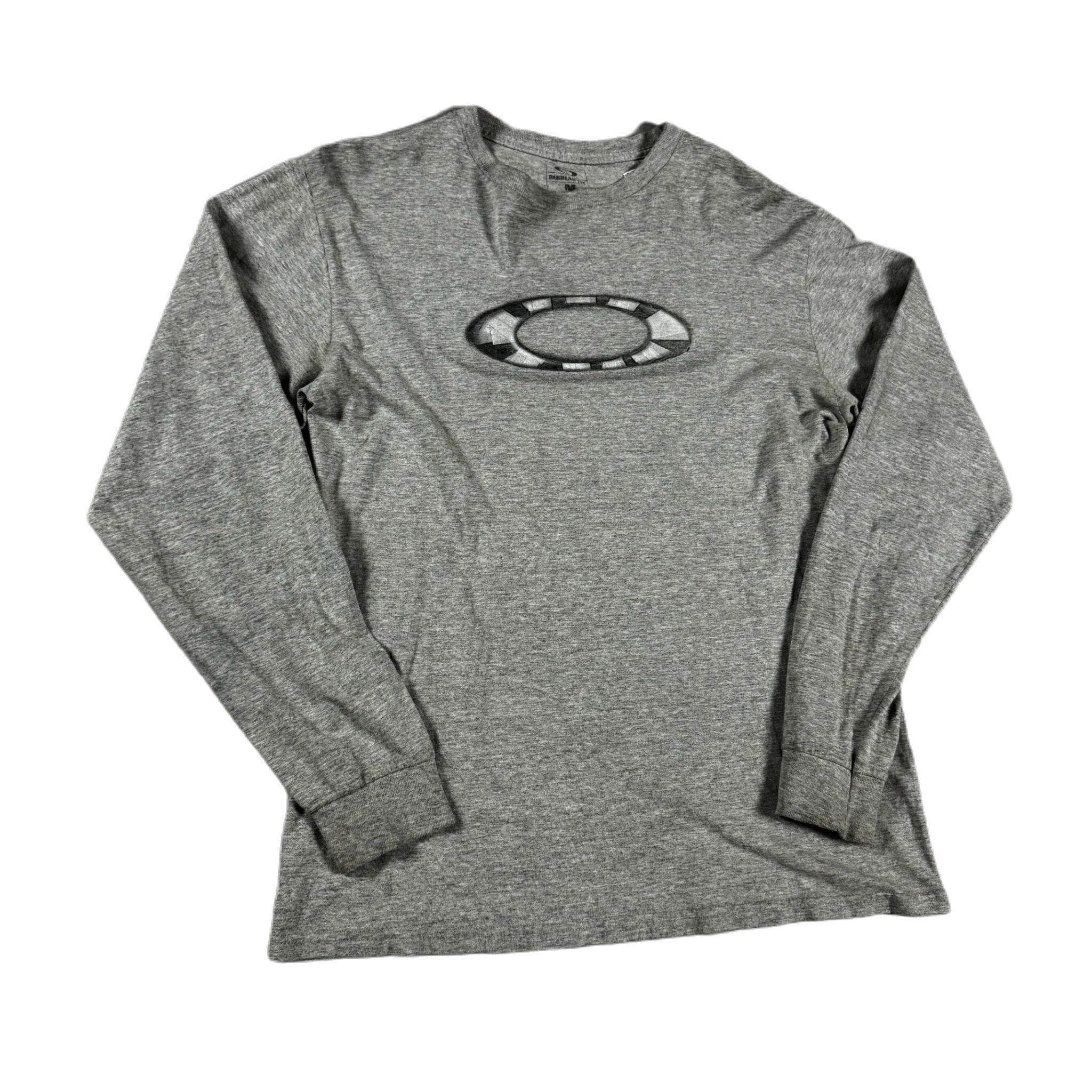 Grey Oakley Long Sleeve Tee - M