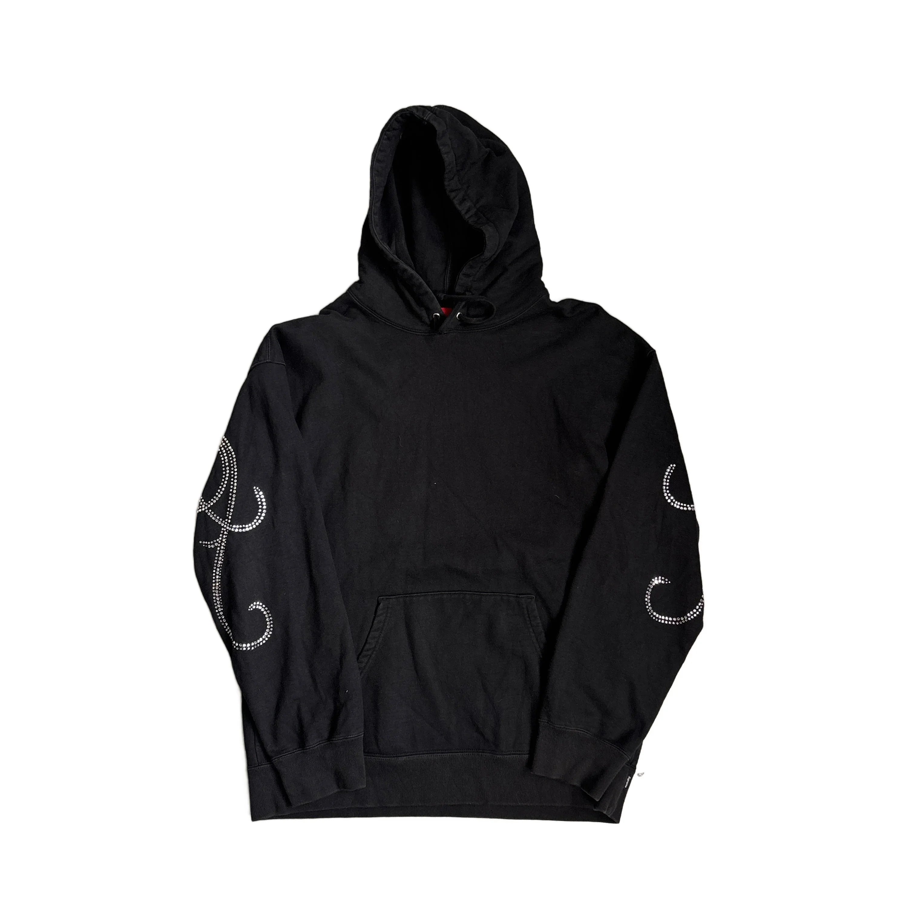 Black Supreme Hoodie - L