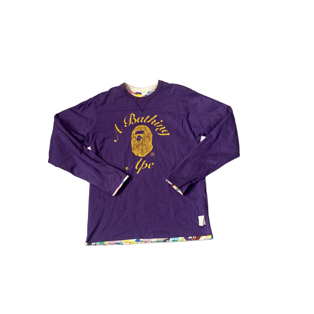 Reversible A Bathing Ape (BAPE) Sweatshirt - M