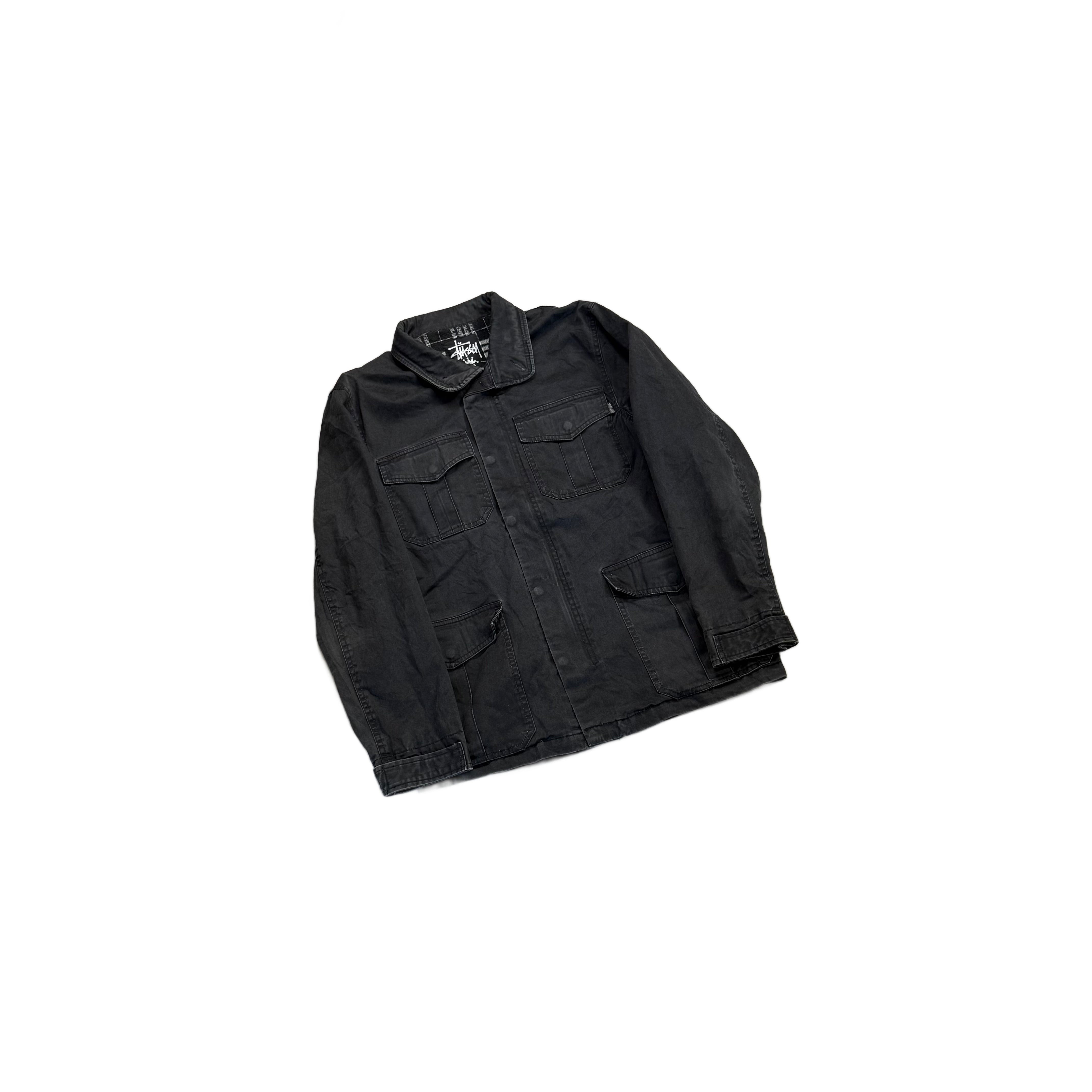 Black Stussy Jacket - L