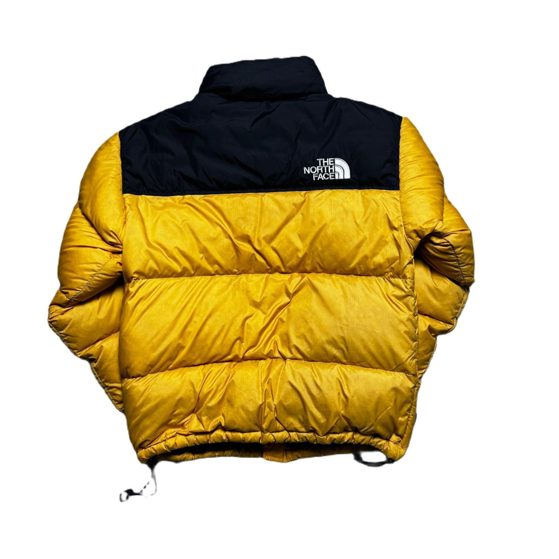 Vintage Yellow The North Face (TNF) Puffer Coat - M