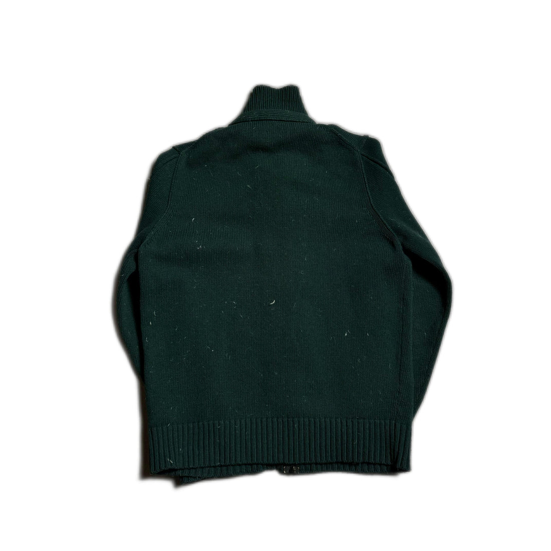Vintage Green Stone Island Knitted Jacket - L