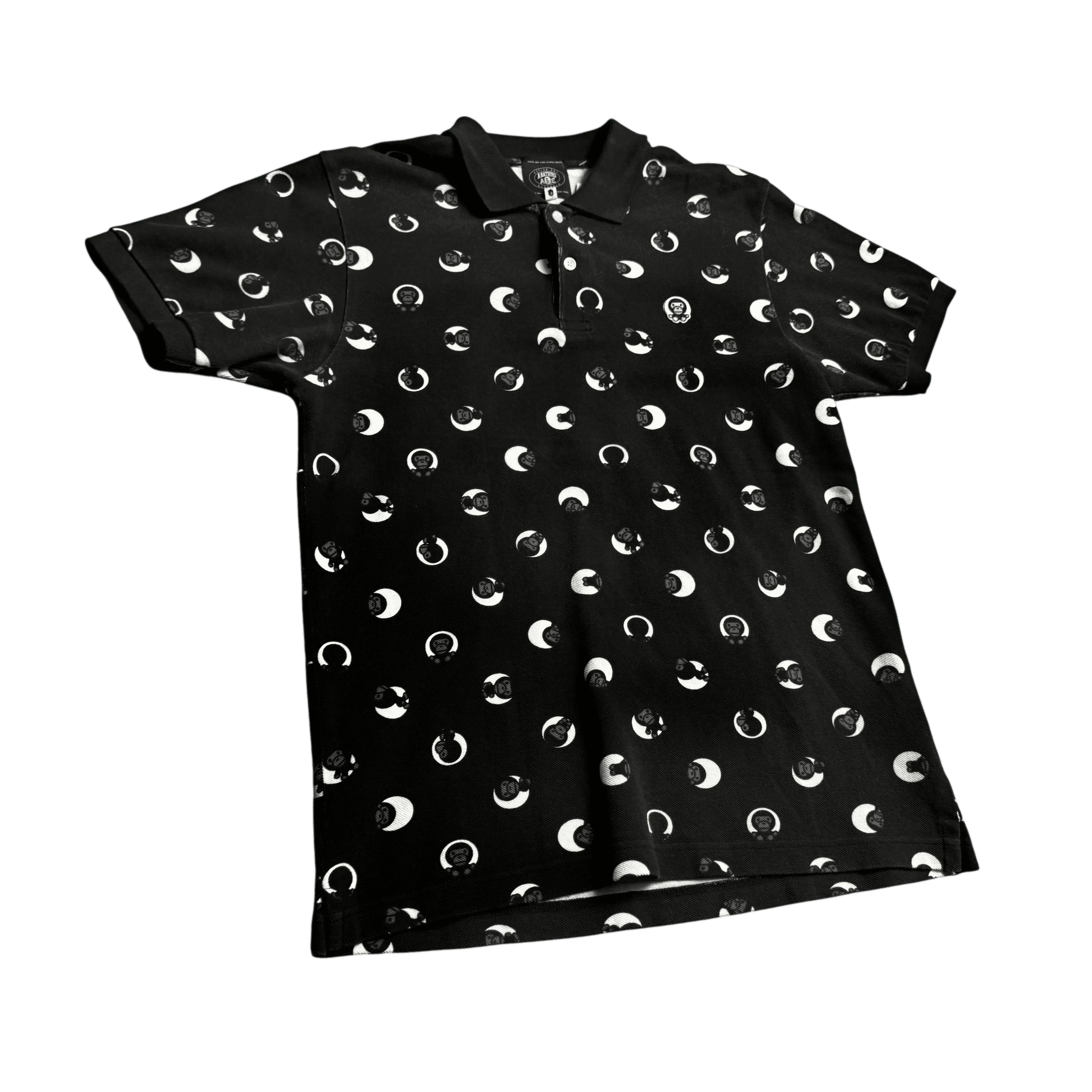 Black A Bathing Ape (BAPE) Polo - M