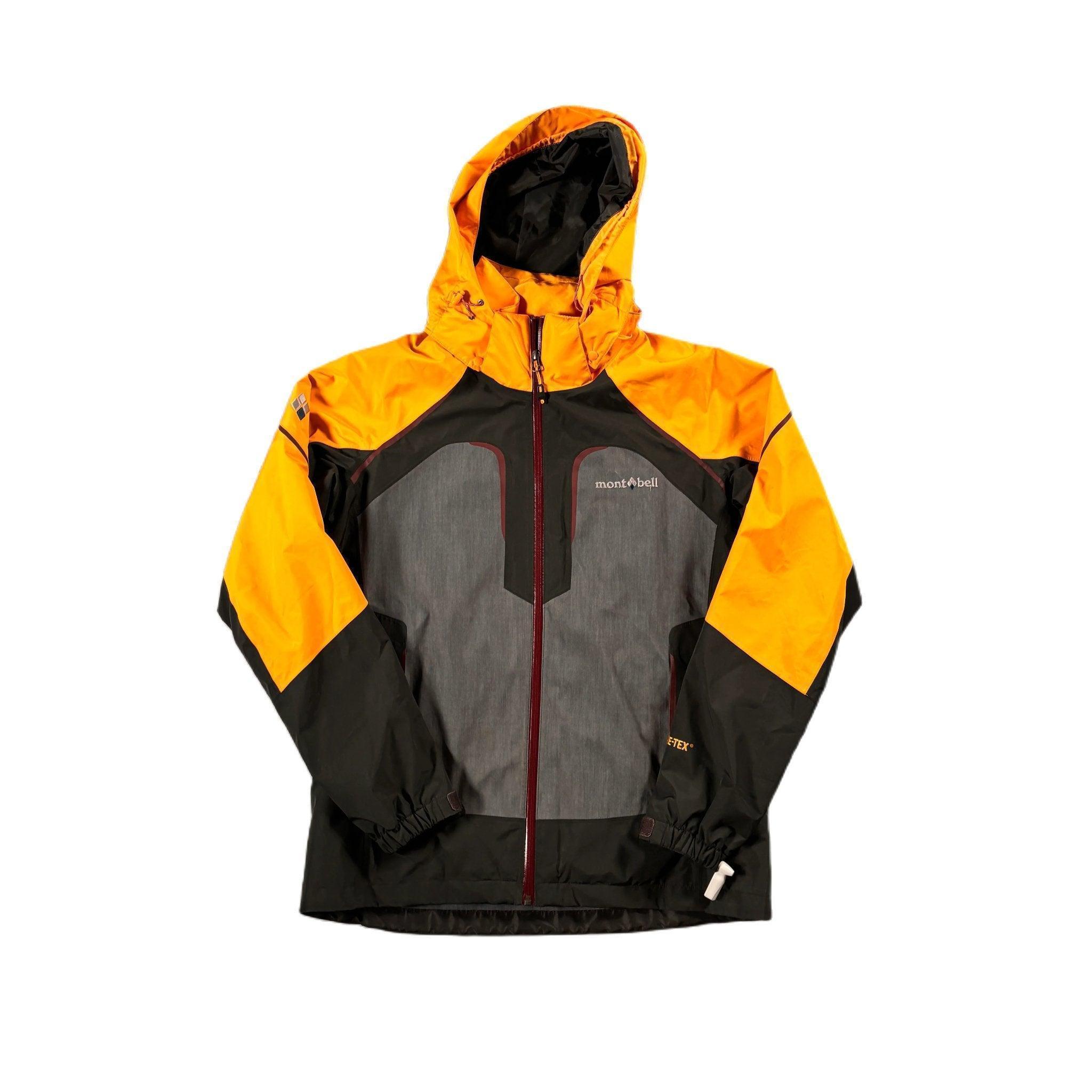 Black + Yellow Montbell Gore-Tex Jacket - M