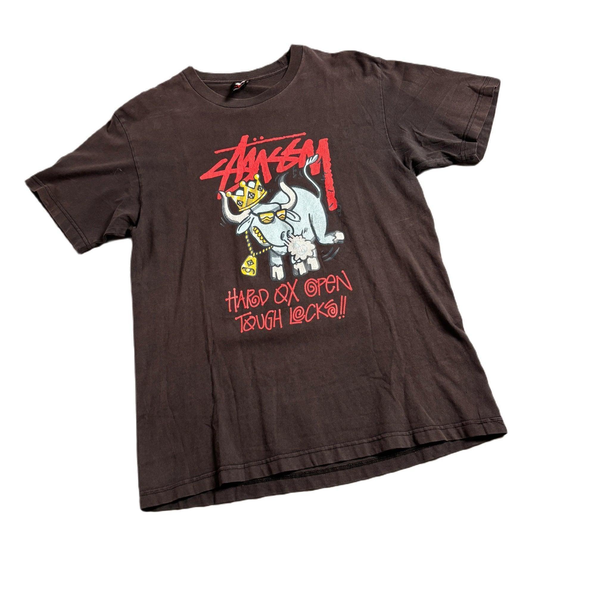 Black Stussy Tee - L