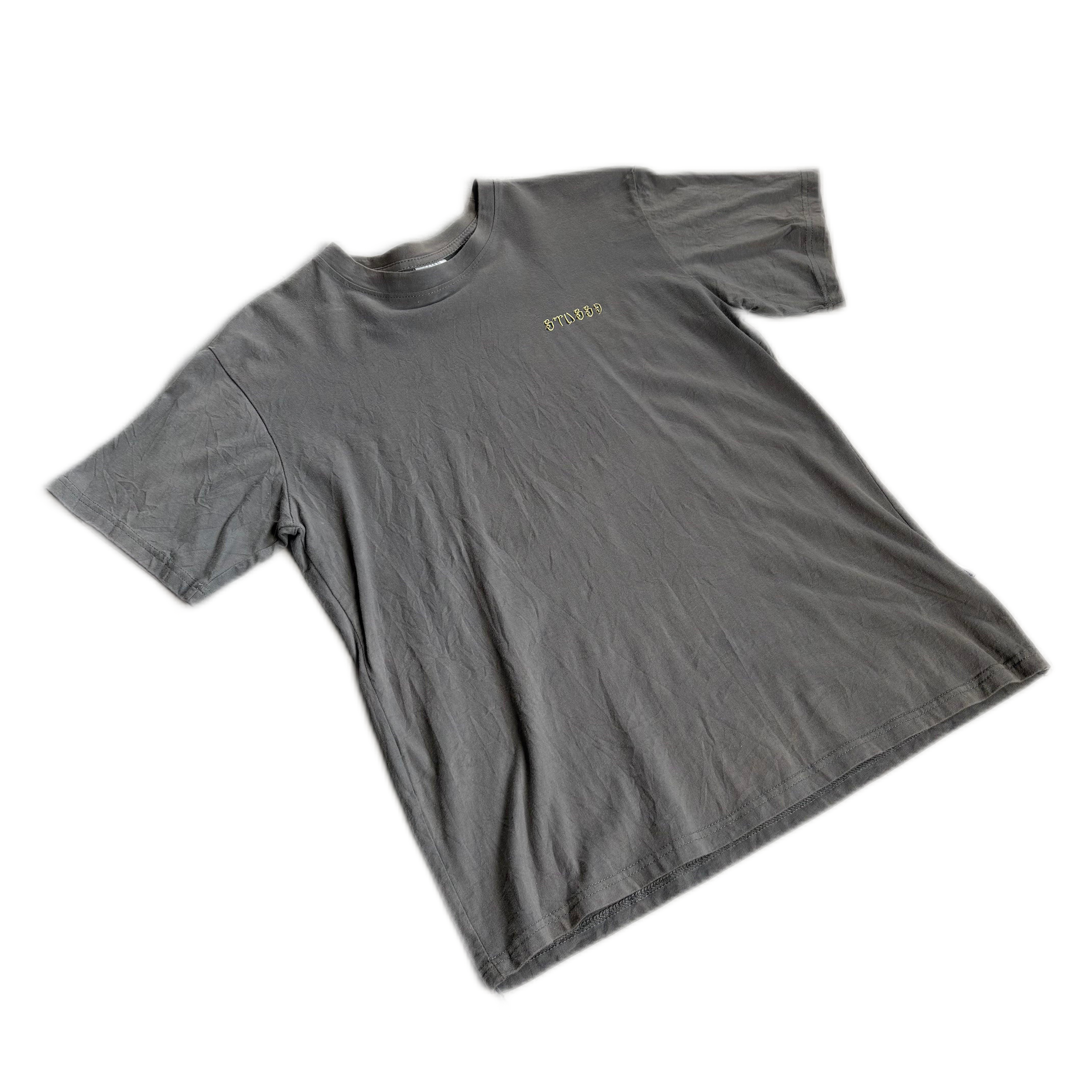 Grey Stussy Tee - L