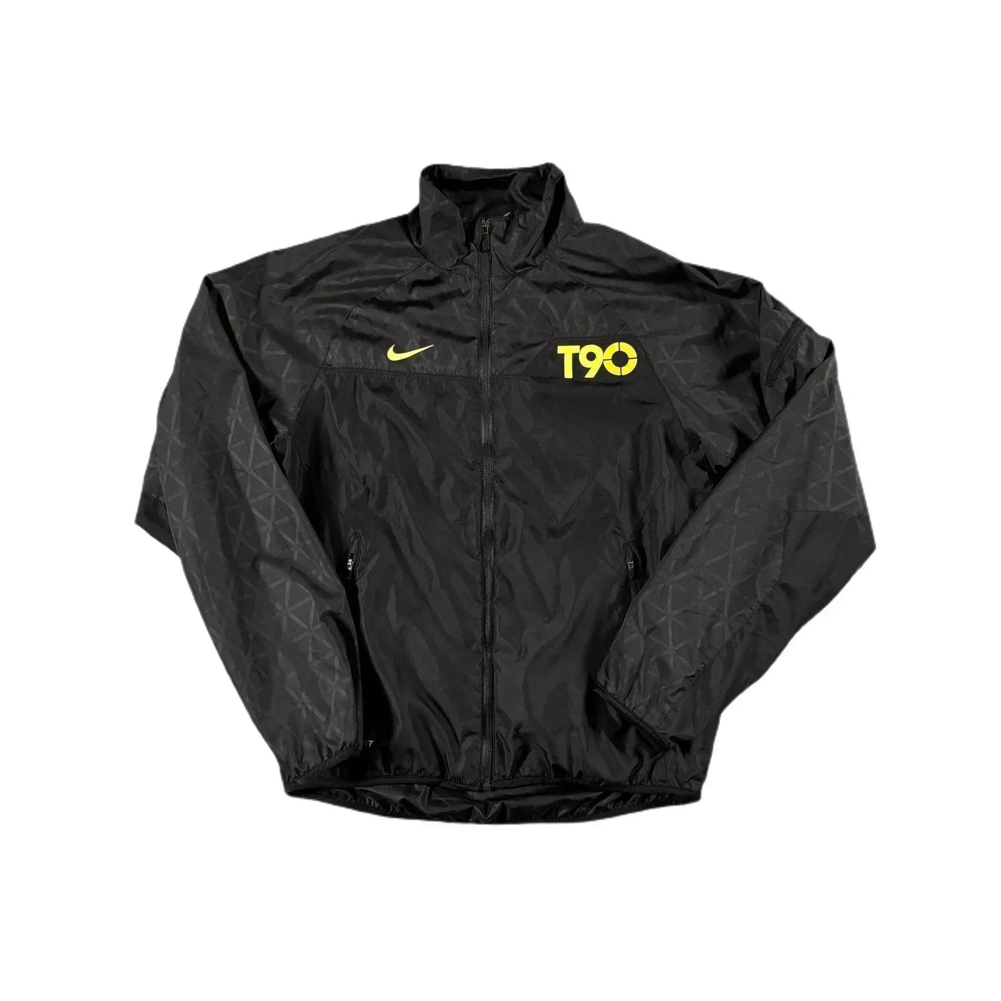 Vintage Black Nike T90 Tracksuit - M